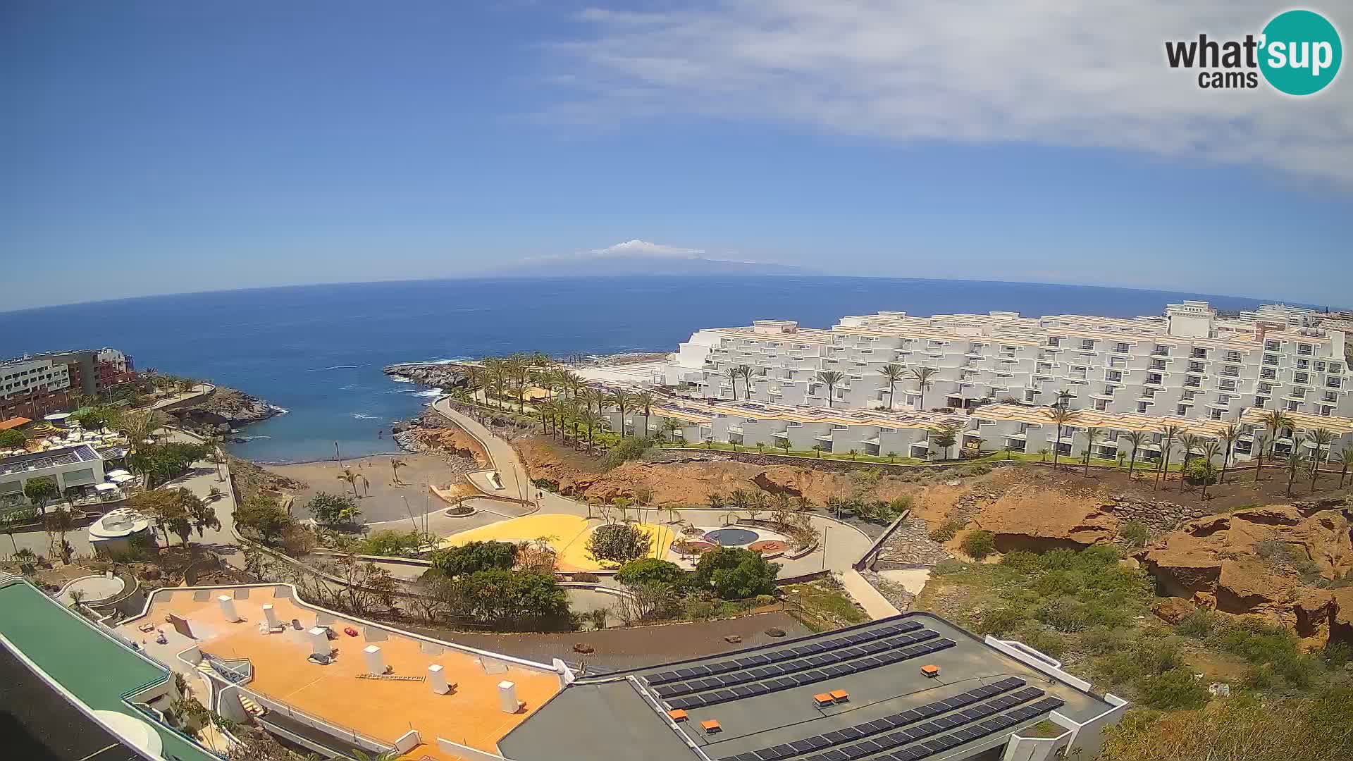Webcam en direct Playa de Las Galgas – Playa Paraiso – île de La Gomera – Costa Adeje – Tenerife