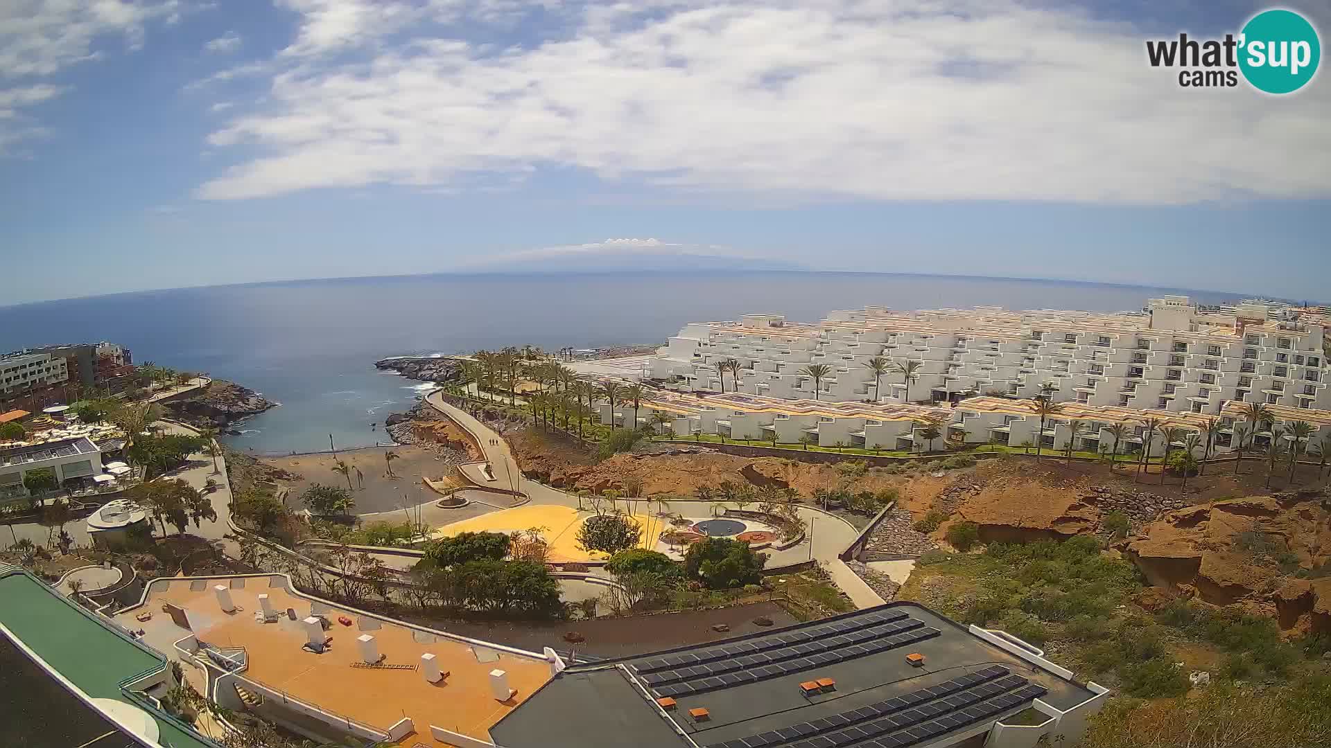 Web kamera uživo Playa de Las Galgas – Playa Paraiso – otok La Gomera – Costa Adeje – Tenerife