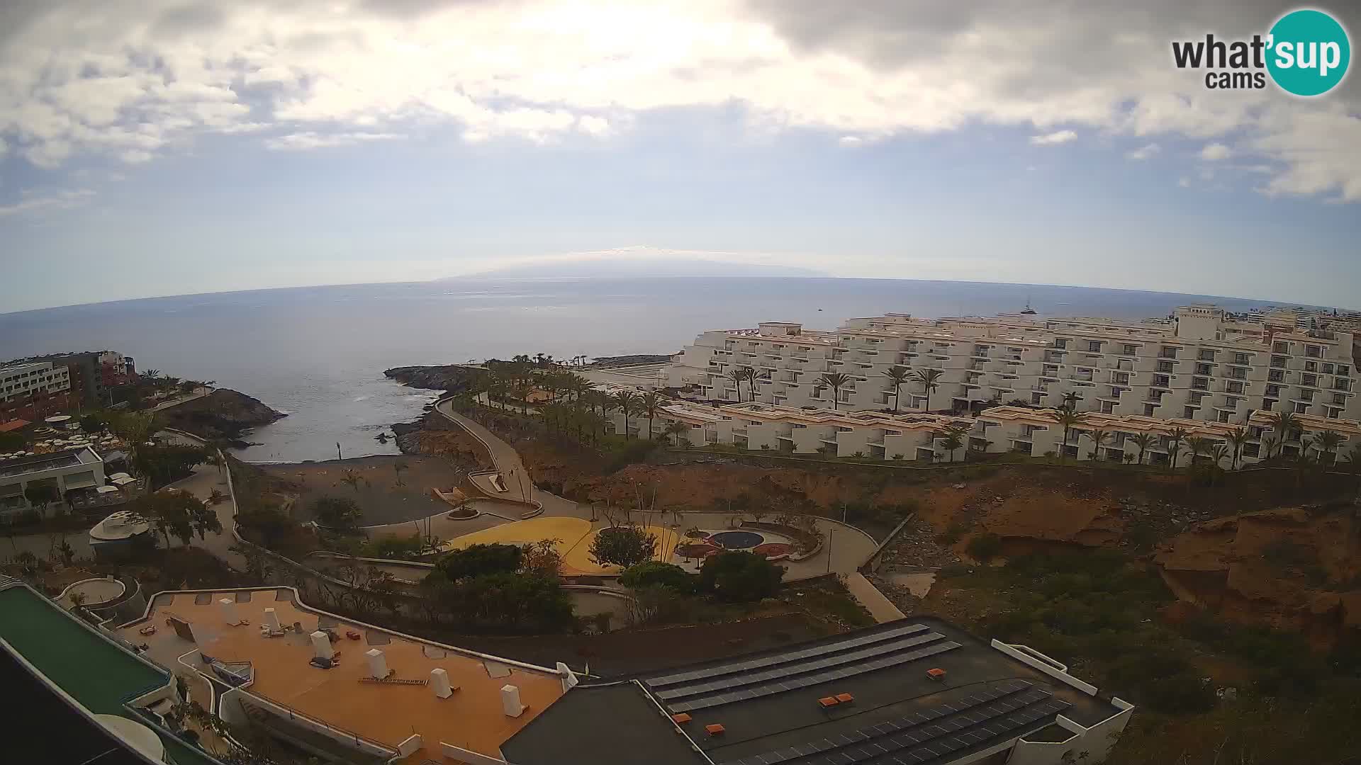 Webcam live spiaggia Las Galgas – Playa Paraiso – Isola La Gomera – Costa Adeje – Tenerife
