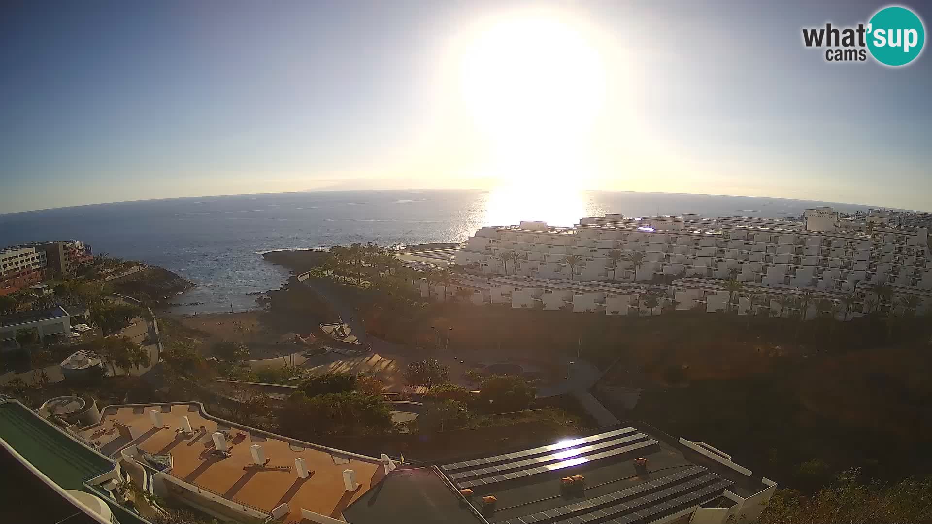 Webcam en direct Playa de Las Galgas – Playa Paraiso – île de La Gomera – Costa Adeje – Tenerife