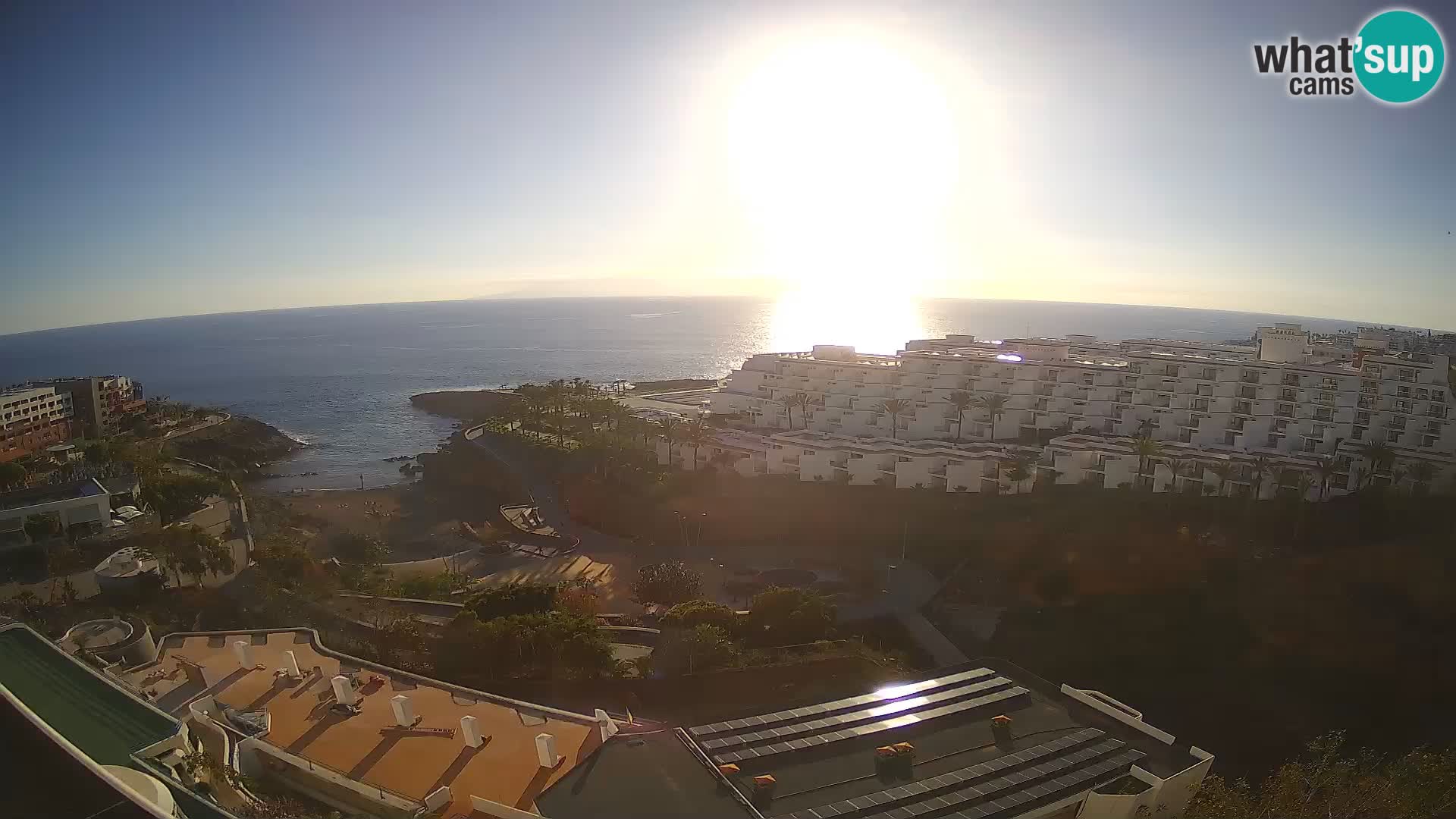 Web kamera uživo Playa de Las Galgas – Playa Paraiso – otok La Gomera – Costa Adeje – Tenerife
