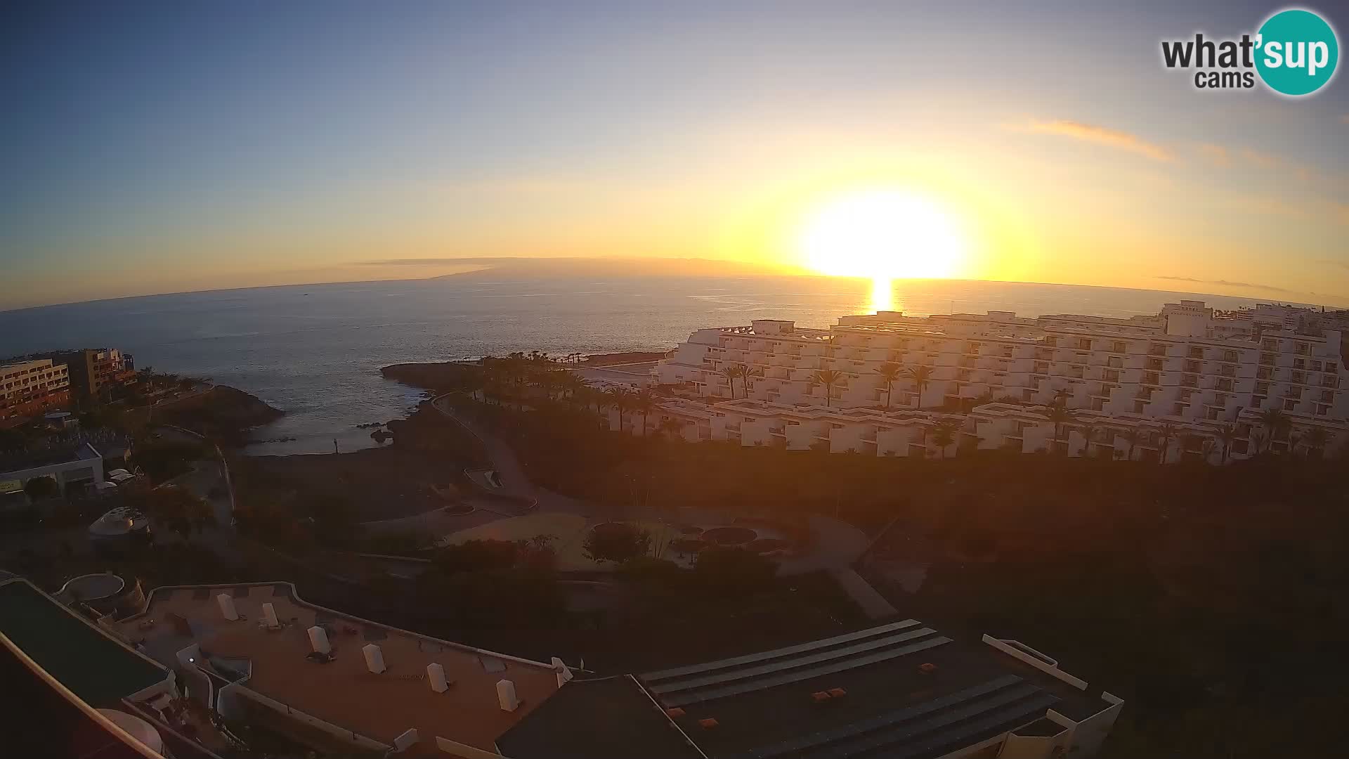 Webcam en vivo Playa de Las Galgas – Playa Paraíso – Isla de La Gomera – Costa Adeje – Tenerife