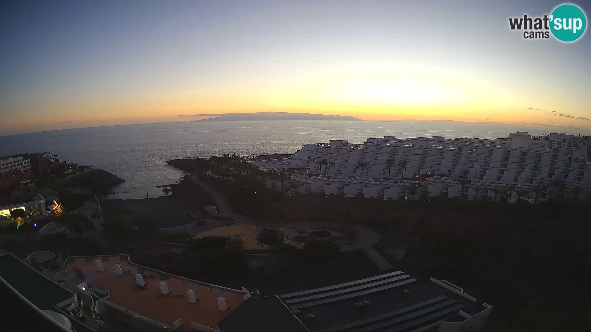 Webcam en direct Playa de Las Galgas – Playa Paraiso – île de La Gomera – Costa Adeje – Tenerife
