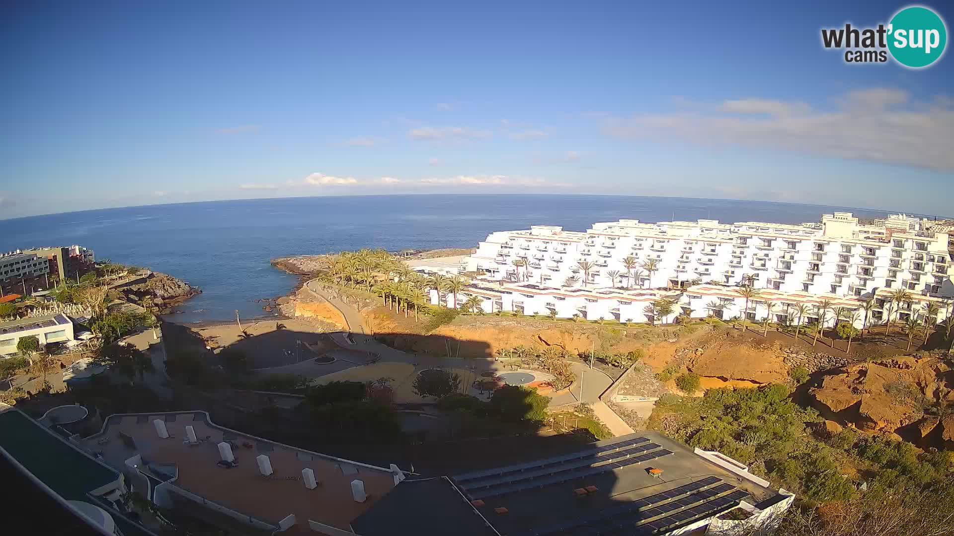 Webcam live spiaggia Las Galgas – Playa Paraiso – Isola La Gomera – Costa Adeje – Tenerife