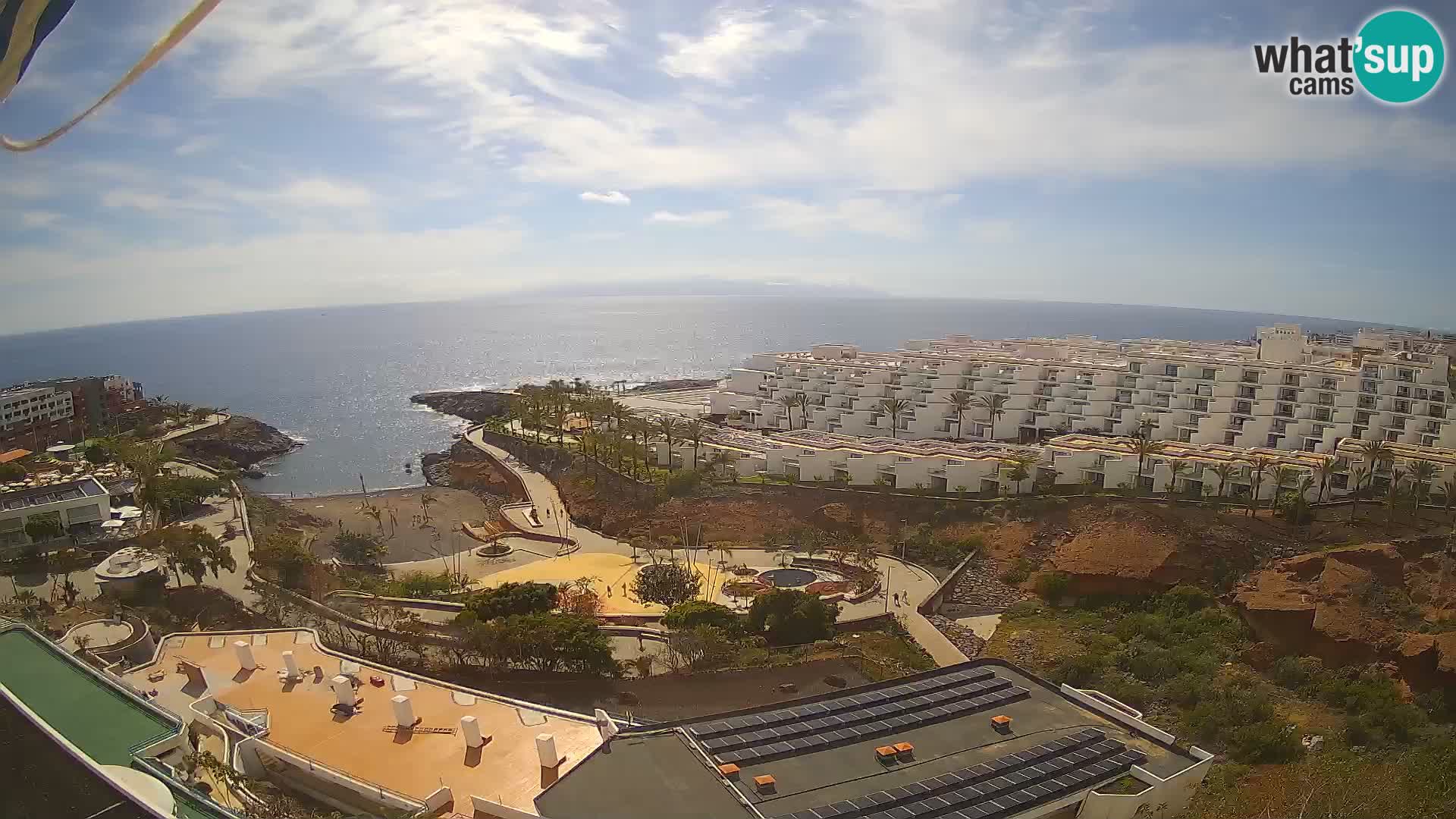 Webcam en direct Playa de Las Galgas – Playa Paraiso – île de La Gomera – Costa Adeje – Tenerife