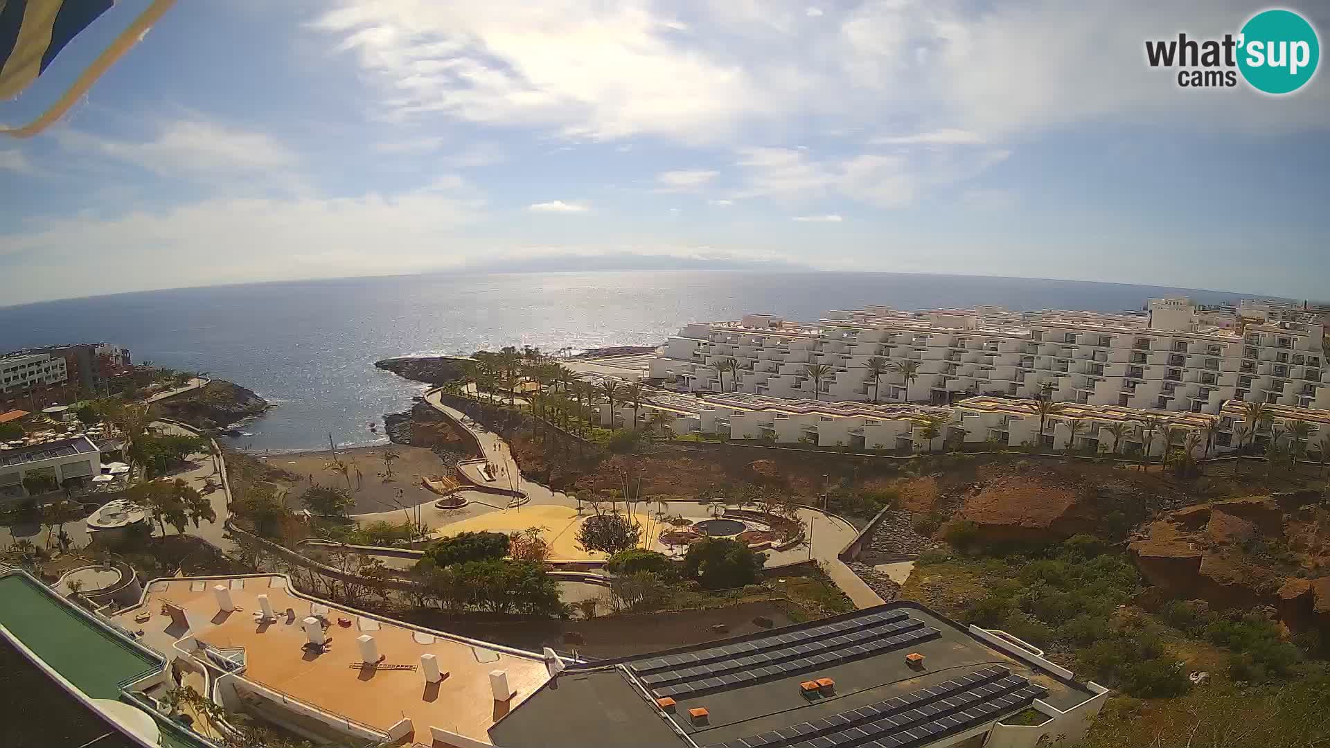 Webcam en direct Playa de Las Galgas – Playa Paraiso – île de La Gomera – Costa Adeje – Tenerife