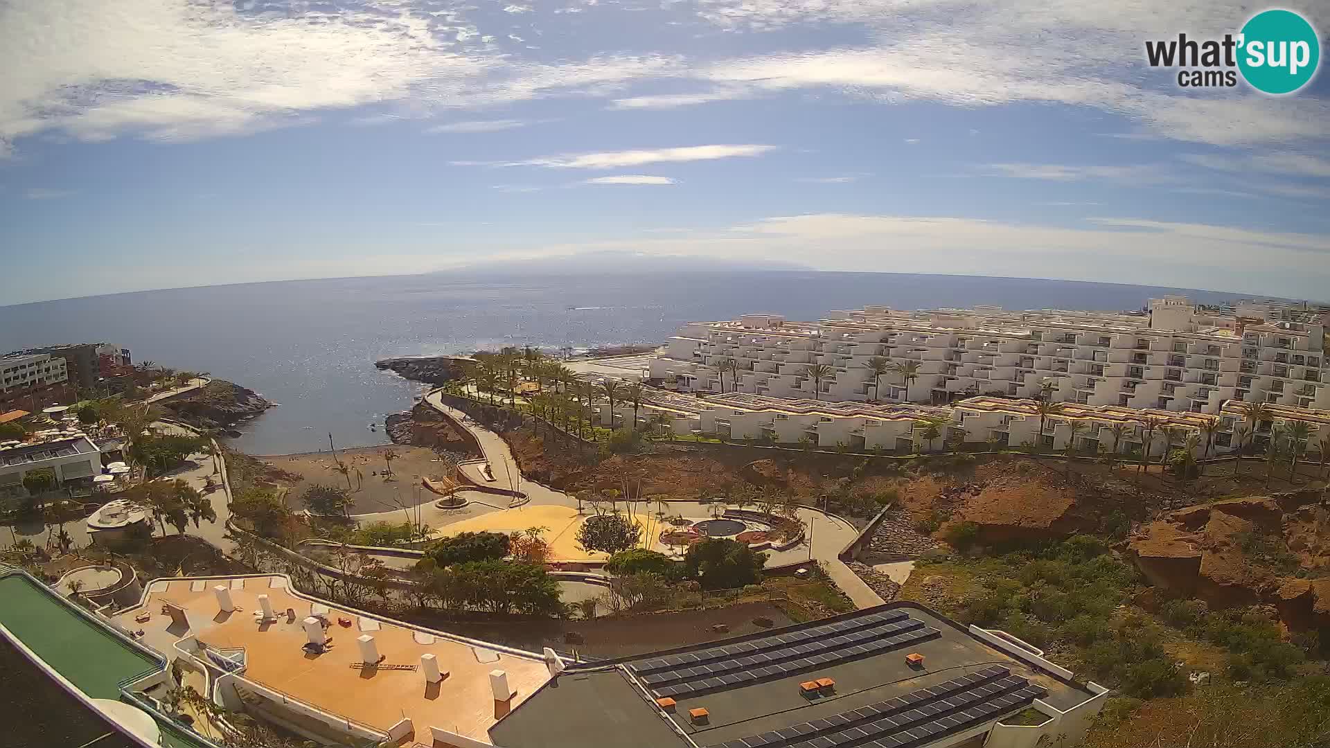Live-Webcam Las Galgas Strand – Playa Paraiso – Insel La Gomera – Costa Adeje – Teneriffa