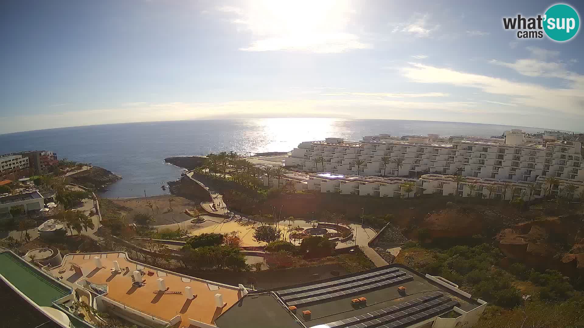 Webcam en direct Playa de Las Galgas – Playa Paraiso – île de La Gomera – Costa Adeje – Tenerife