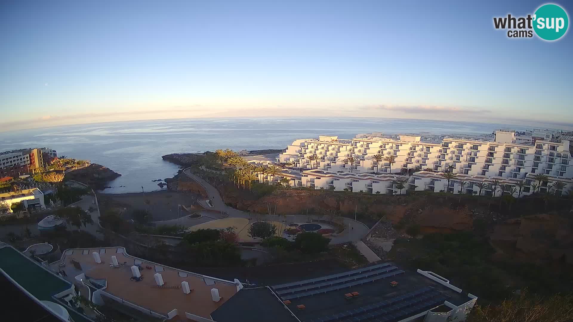 Webcam en vivo Playa de Las Galgas – Playa Paraíso – Isla de La Gomera – Costa Adeje – Tenerife