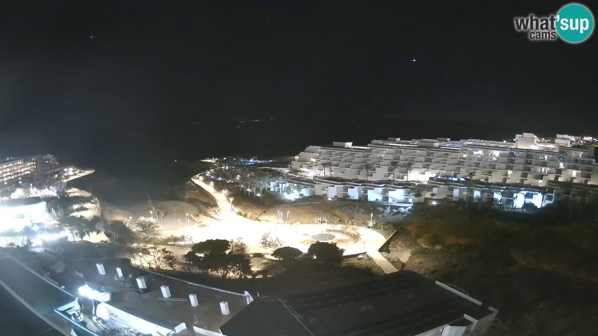Live webcam Playa de Las Galgas – Playa Paraiso – La Gomera island – Adeje – Tenerife