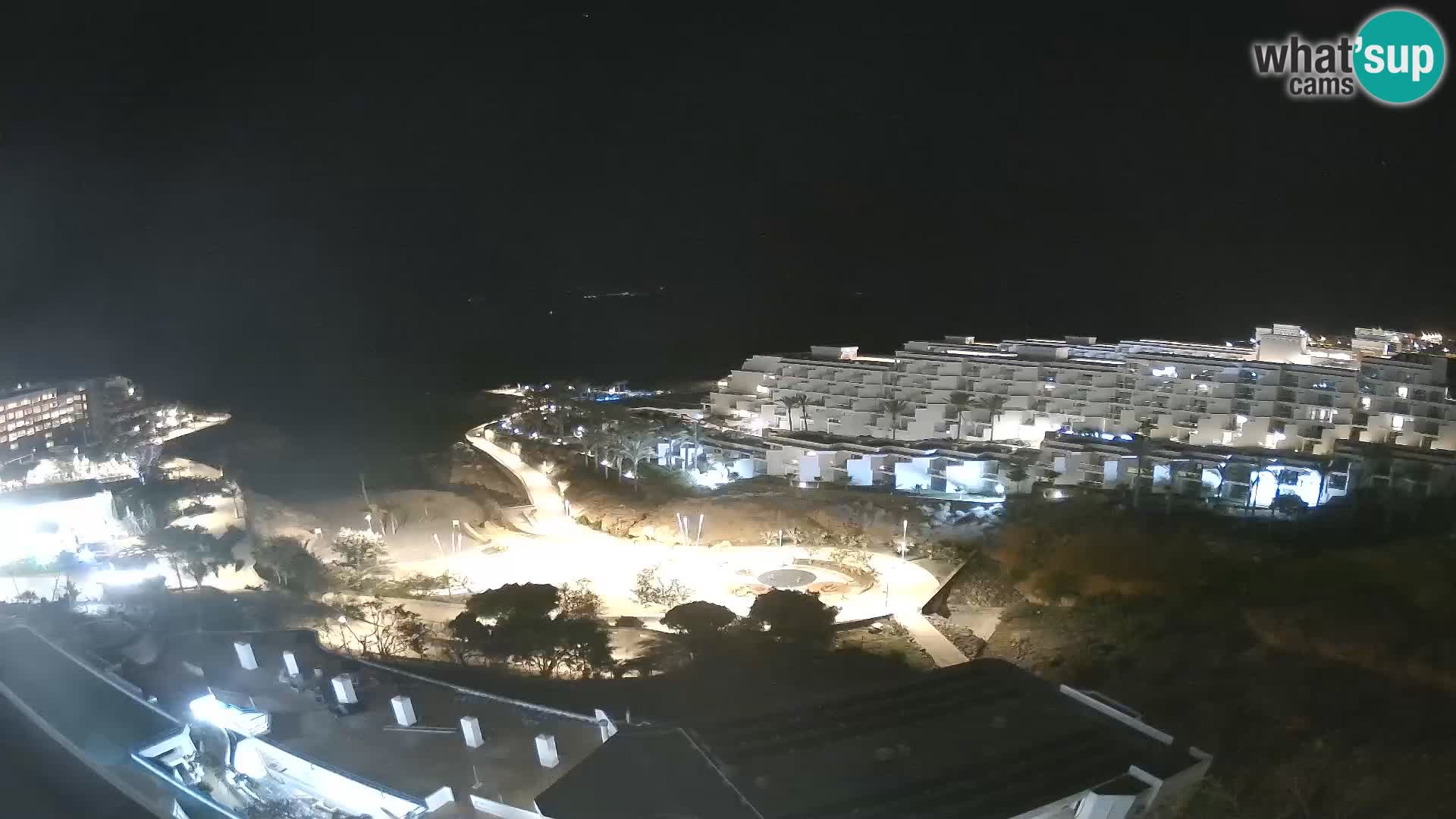 Live webcam Playa de Las Galgas – Playa Paraiso – La Gomera island – Adeje – Tenerife