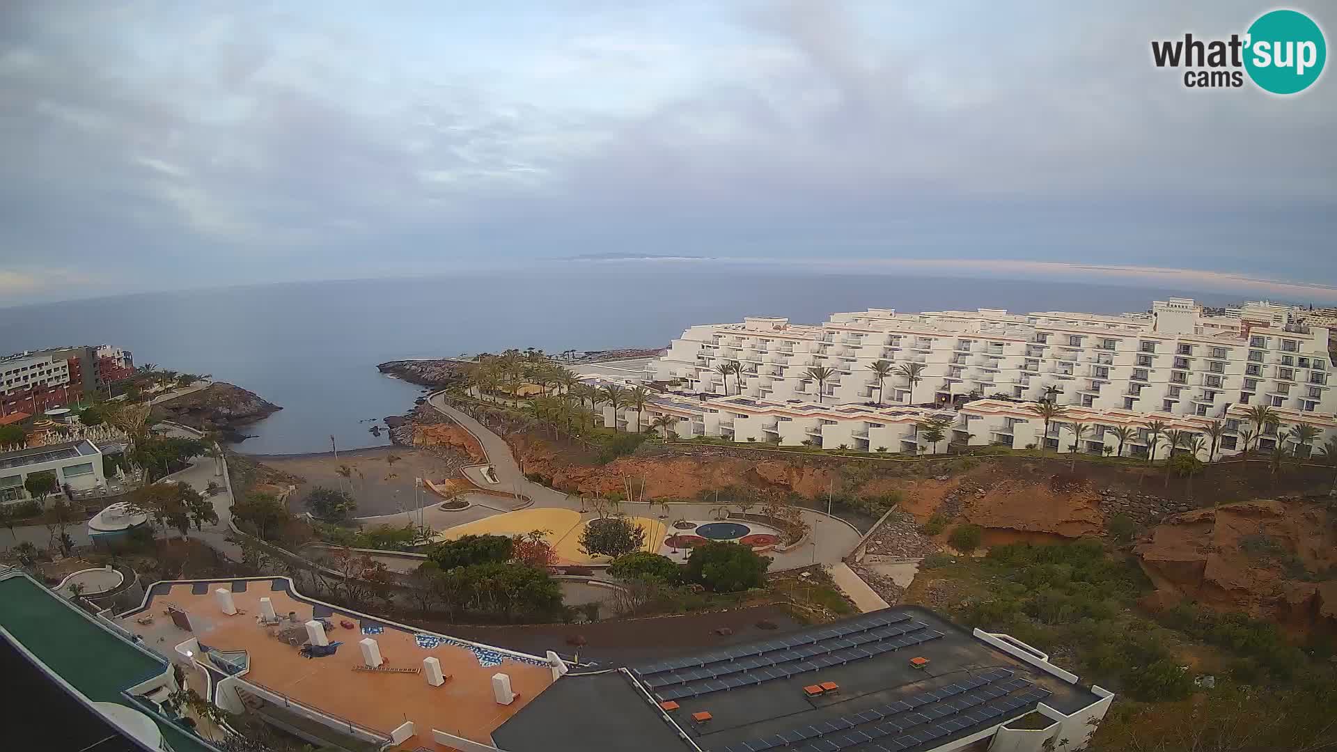 Webcam en direct Playa de Las Galgas – Playa Paraiso – île de La Gomera – Costa Adeje – Tenerife
