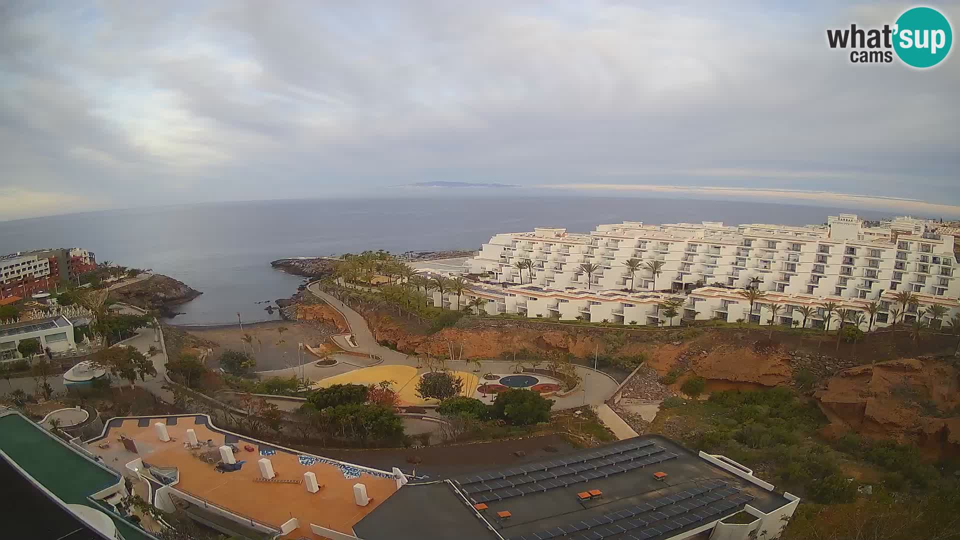 Webcam en direct Playa de Las Galgas – Playa Paraiso – île de La Gomera – Costa Adeje – Tenerife