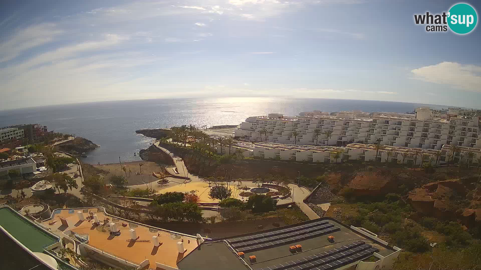 Webcam live spiaggia Las Galgas – Playa Paraiso – Isola La Gomera – Costa Adeje – Tenerife