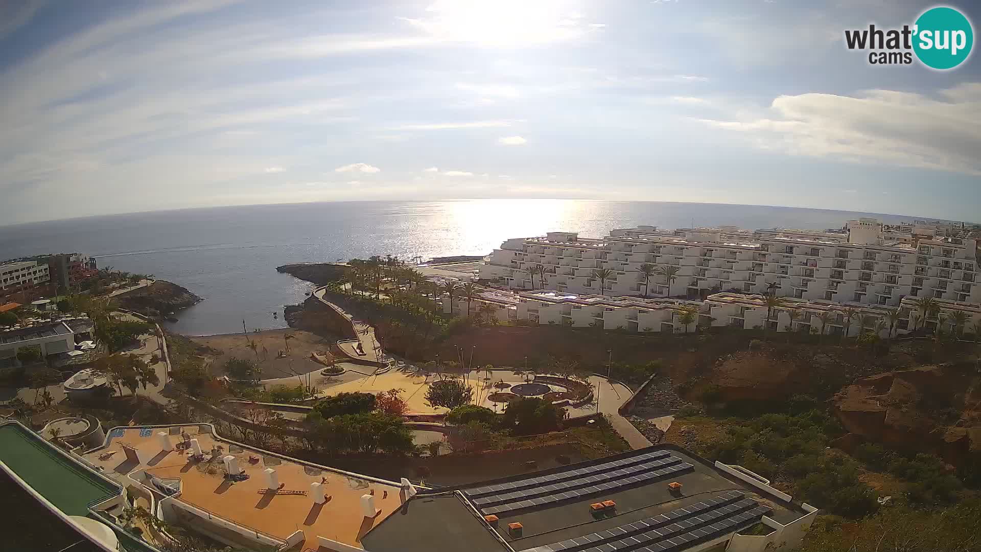 Webcam live spiaggia Las Galgas – Playa Paraiso – Isola La Gomera – Costa Adeje – Tenerife