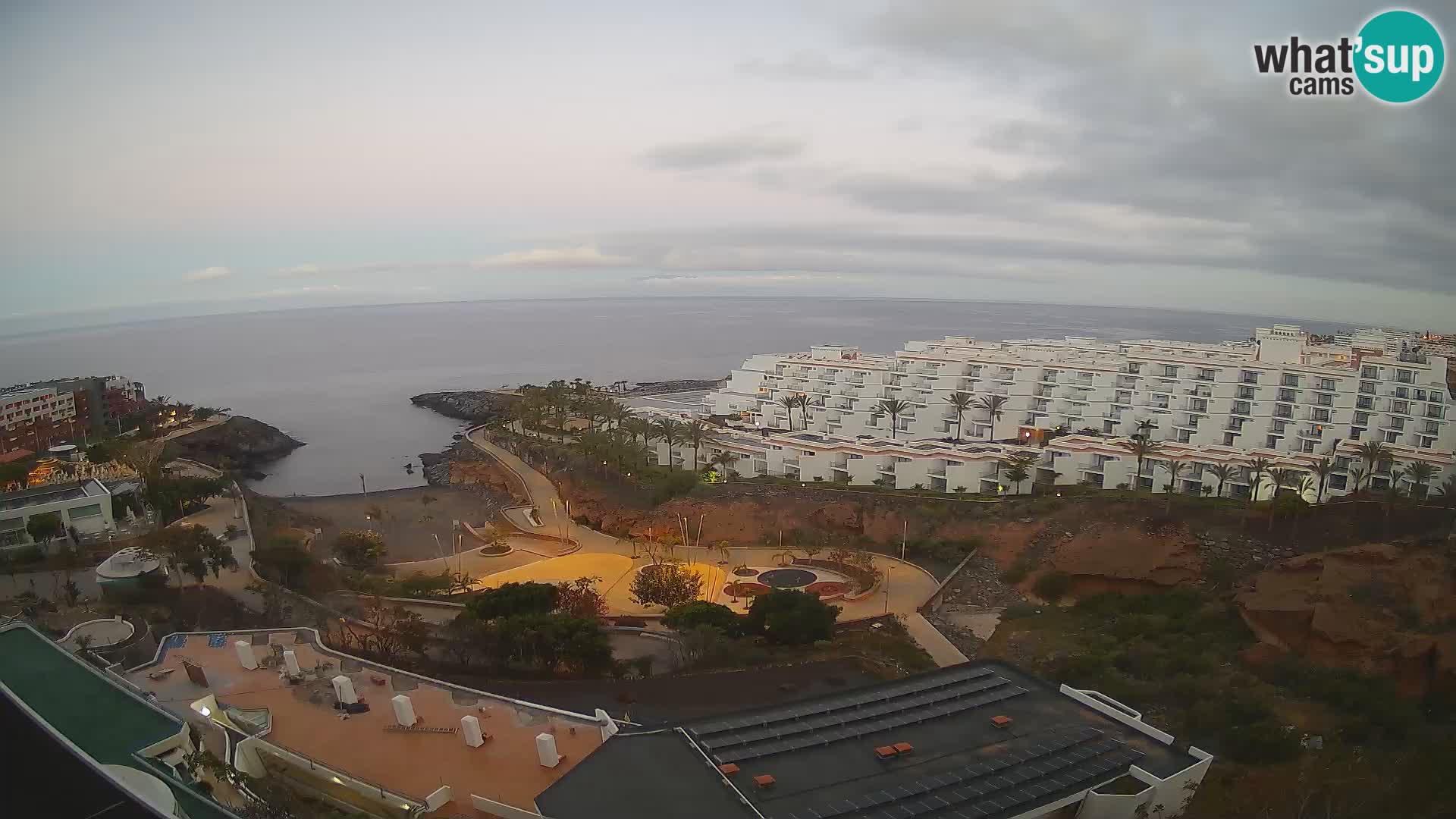 Webcam en direct Playa de Las Galgas – Playa Paraiso – île de La Gomera – Costa Adeje – Tenerife