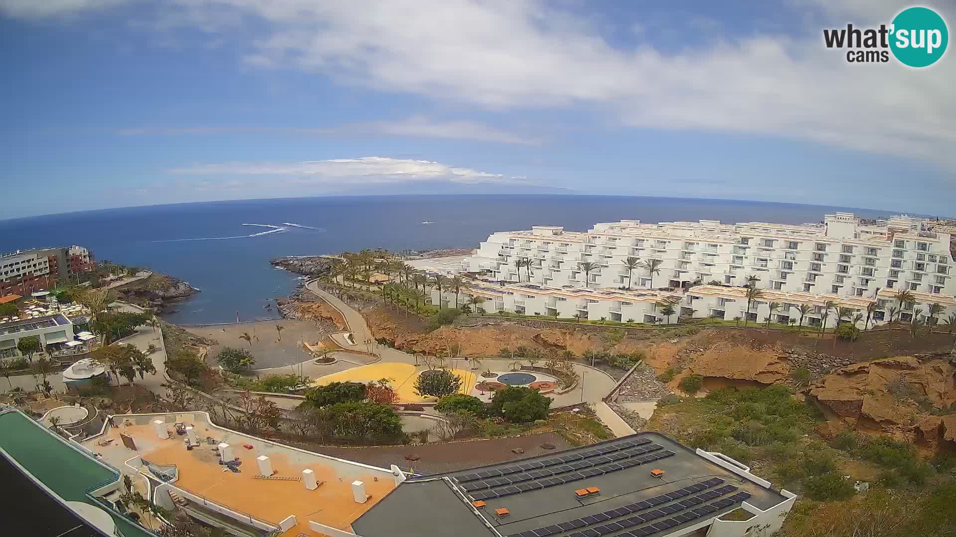 Webcam en direct Playa de Las Galgas – Playa Paraiso – île de La Gomera – Costa Adeje – Tenerife