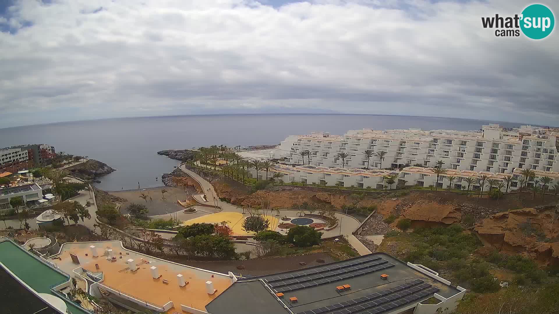 Webcam live spiaggia Las Galgas – Playa Paraiso – Isola La Gomera – Costa Adeje – Tenerife