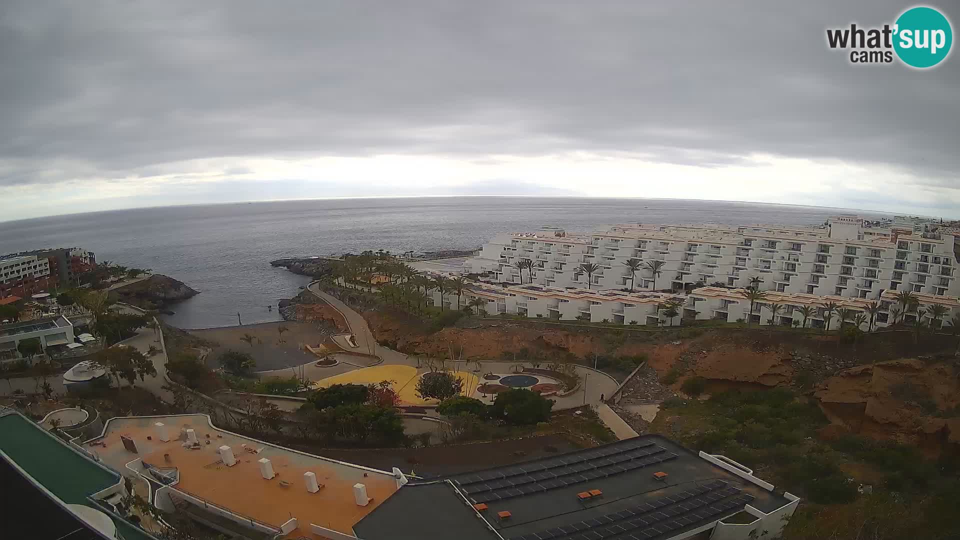 Web kamera uživo Playa de Las Galgas – Playa Paraiso – otok La Gomera – Costa Adeje – Tenerife