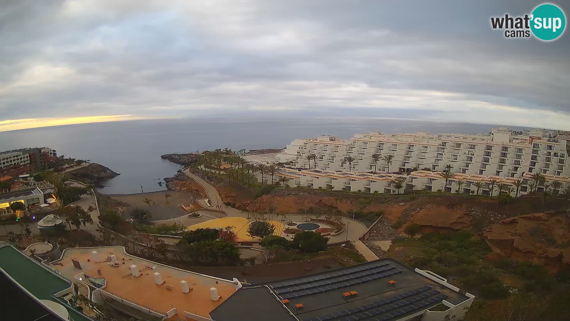 Live-Webcam Las Galgas Strand – Playa Paraiso – Insel La Gomera – Costa Adeje – Teneriffa
