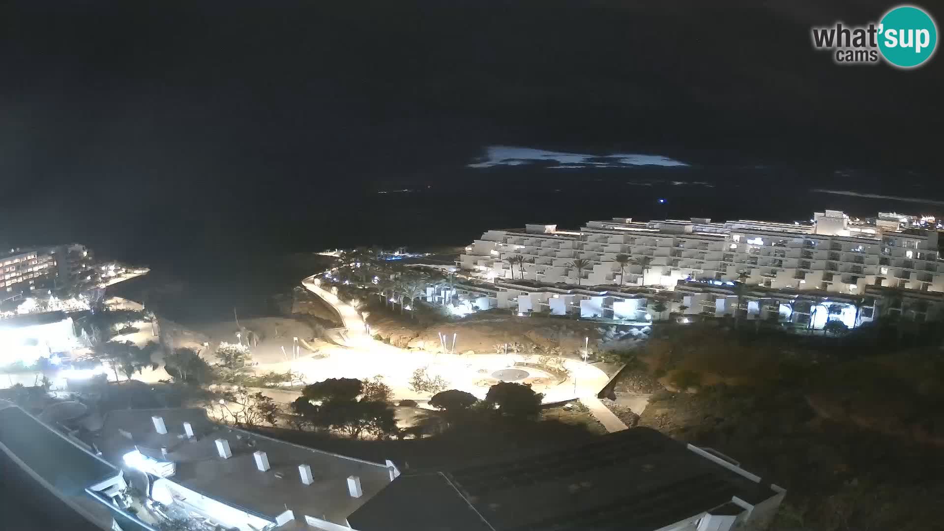 Spletna kamera v živo Las Galgas plaža – Playa Paraiso – otok La Gomera – Costa Adeje – Tenerife