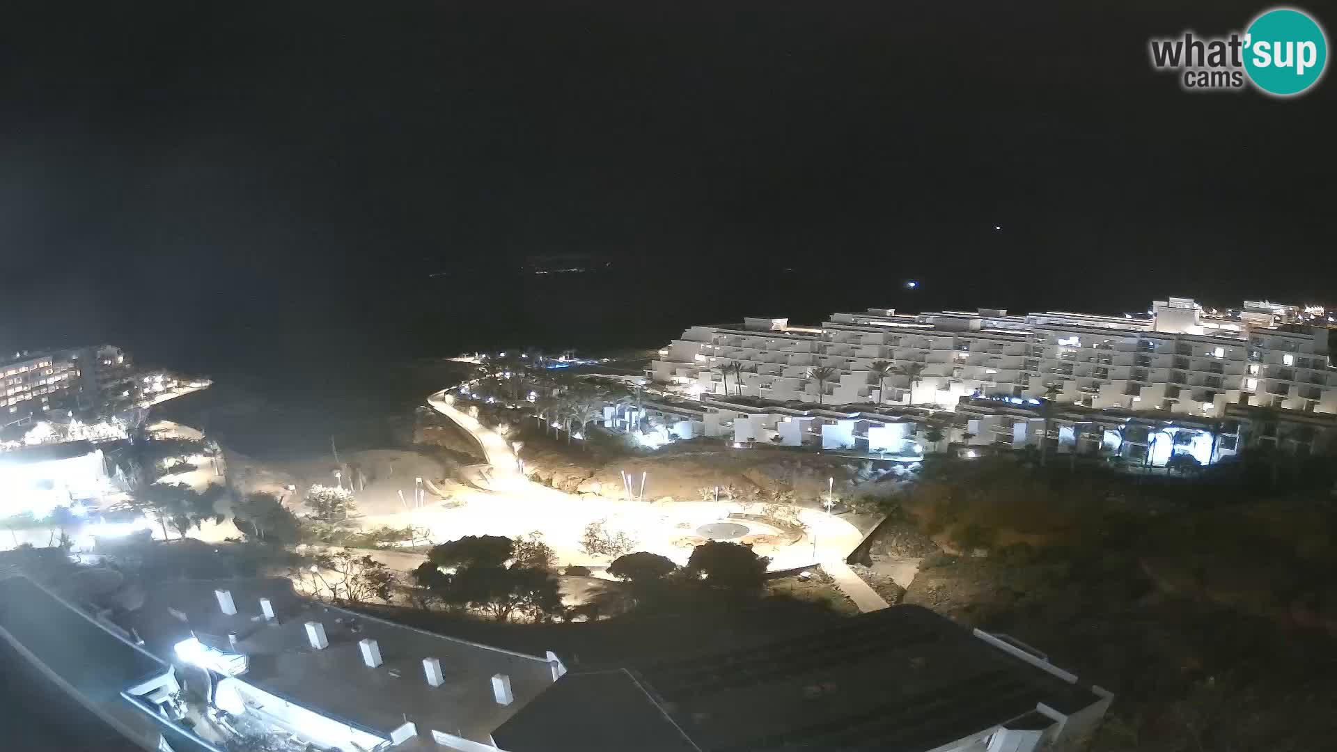 Live webcam Playa de Las Galgas – Playa Paraiso – La Gomera island – Adeje – Tenerife