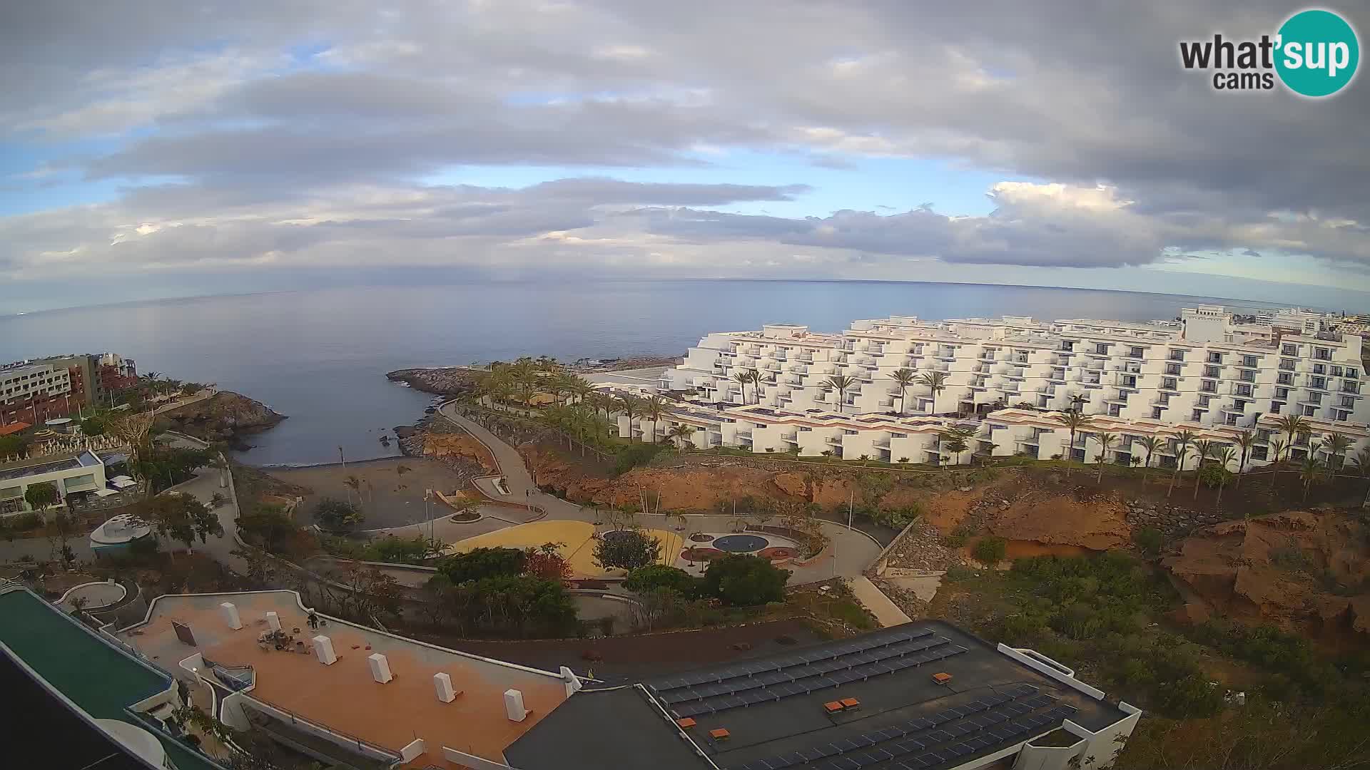 Webcam en direct Playa de Las Galgas – Playa Paraiso – île de La Gomera – Costa Adeje – Tenerife