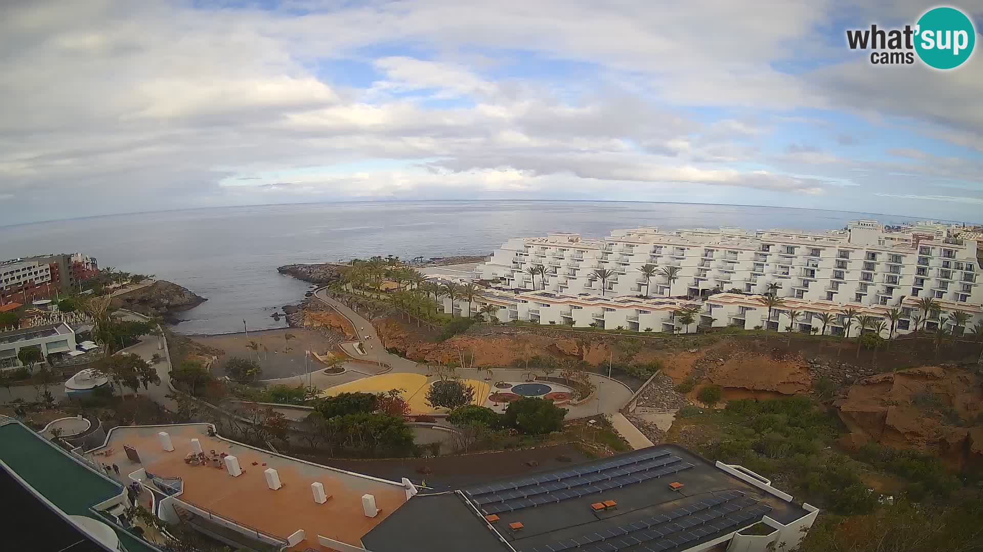 Webcam en direct Playa de Las Galgas – Playa Paraiso – île de La Gomera – Costa Adeje – Tenerife
