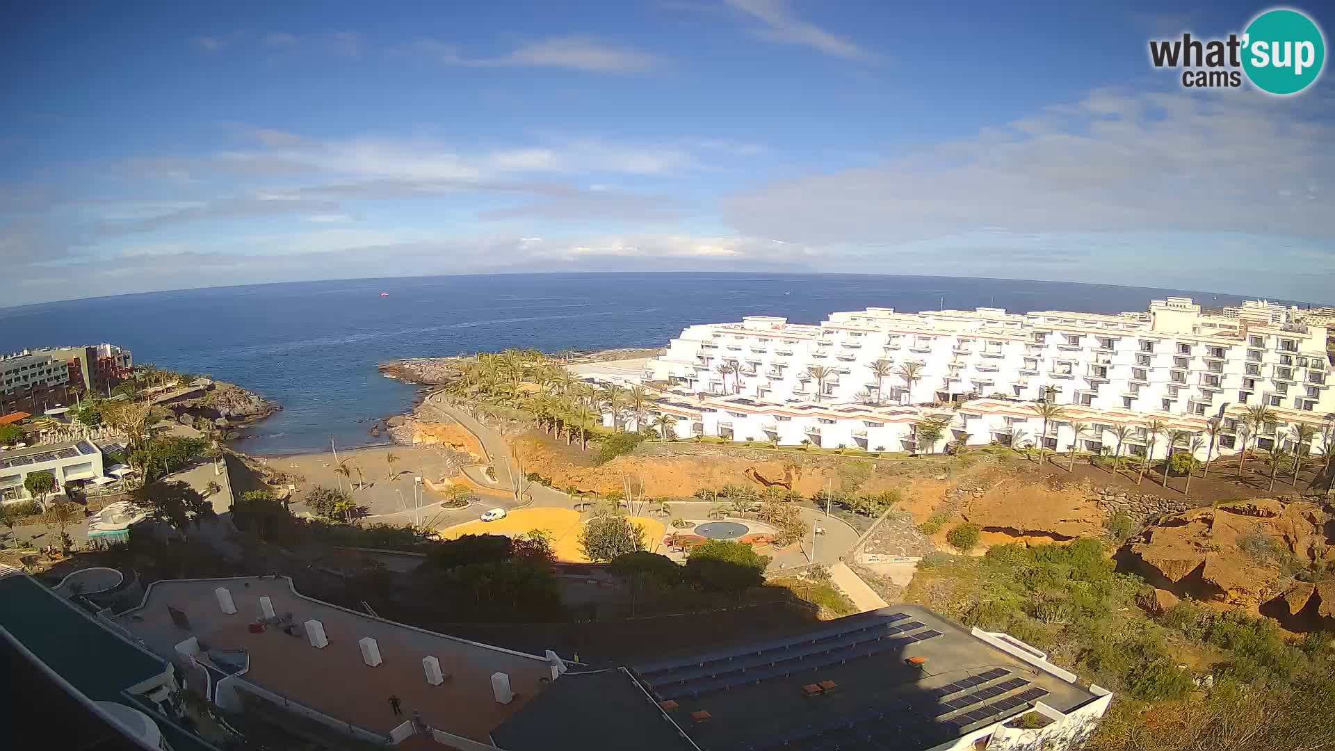 Webcam live spiaggia Las Galgas – Playa Paraiso – Isola La Gomera – Costa Adeje – Tenerife