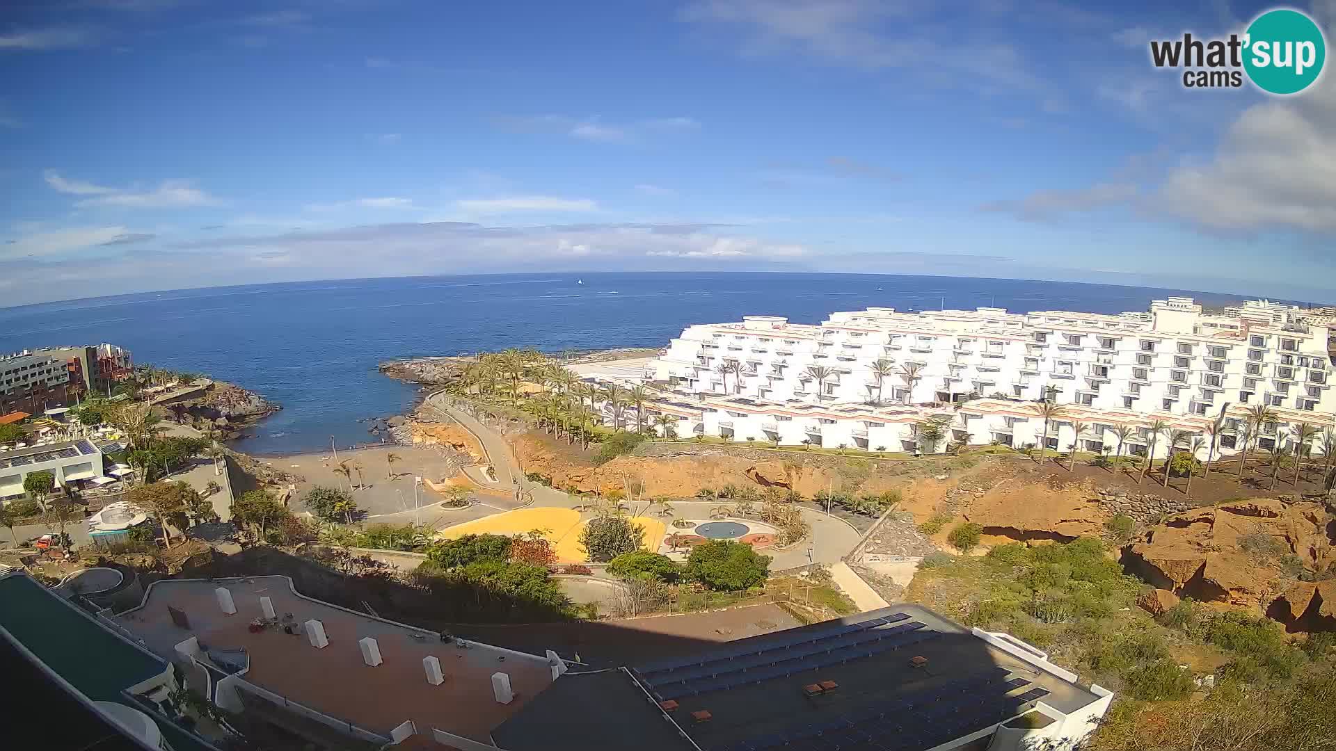 Webcam en direct Playa de Las Galgas – Playa Paraiso – île de La Gomera – Costa Adeje – Tenerife