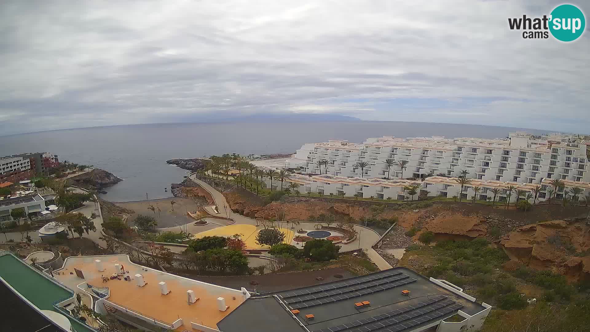 Live-Webcam Las Galgas Strand – Playa Paraiso – Insel La Gomera – Costa Adeje – Teneriffa