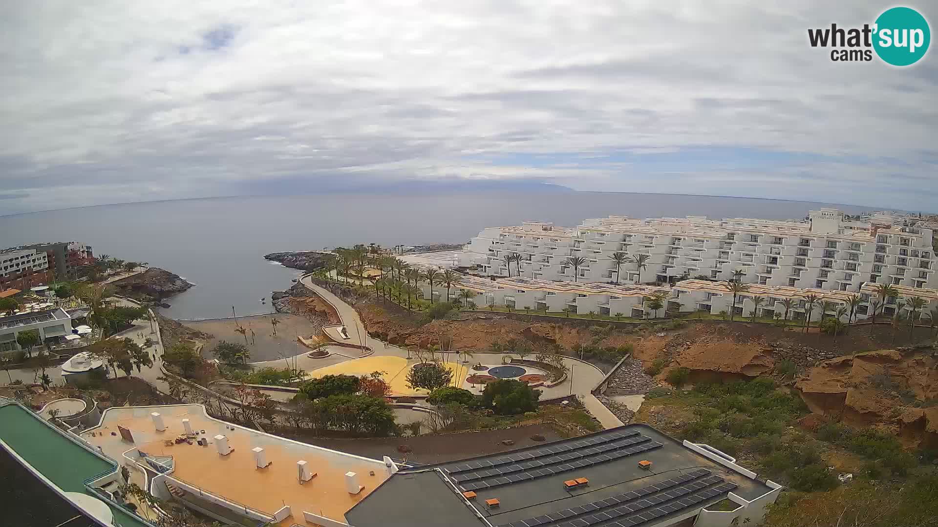 Live-Webcam Las Galgas Strand – Playa Paraiso – Insel La Gomera – Costa Adeje – Teneriffa