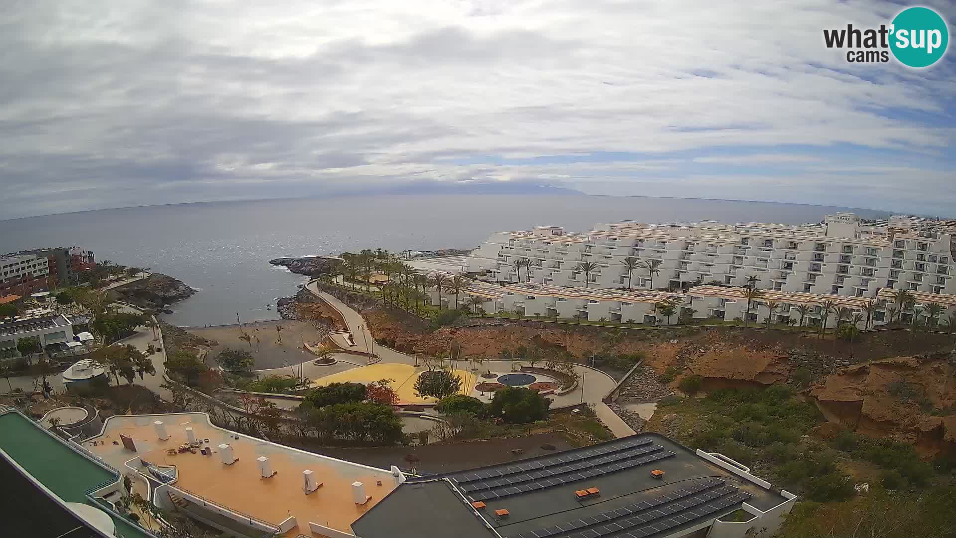 Live-Webcam Las Galgas Strand – Playa Paraiso – Insel La Gomera – Costa Adeje – Teneriffa