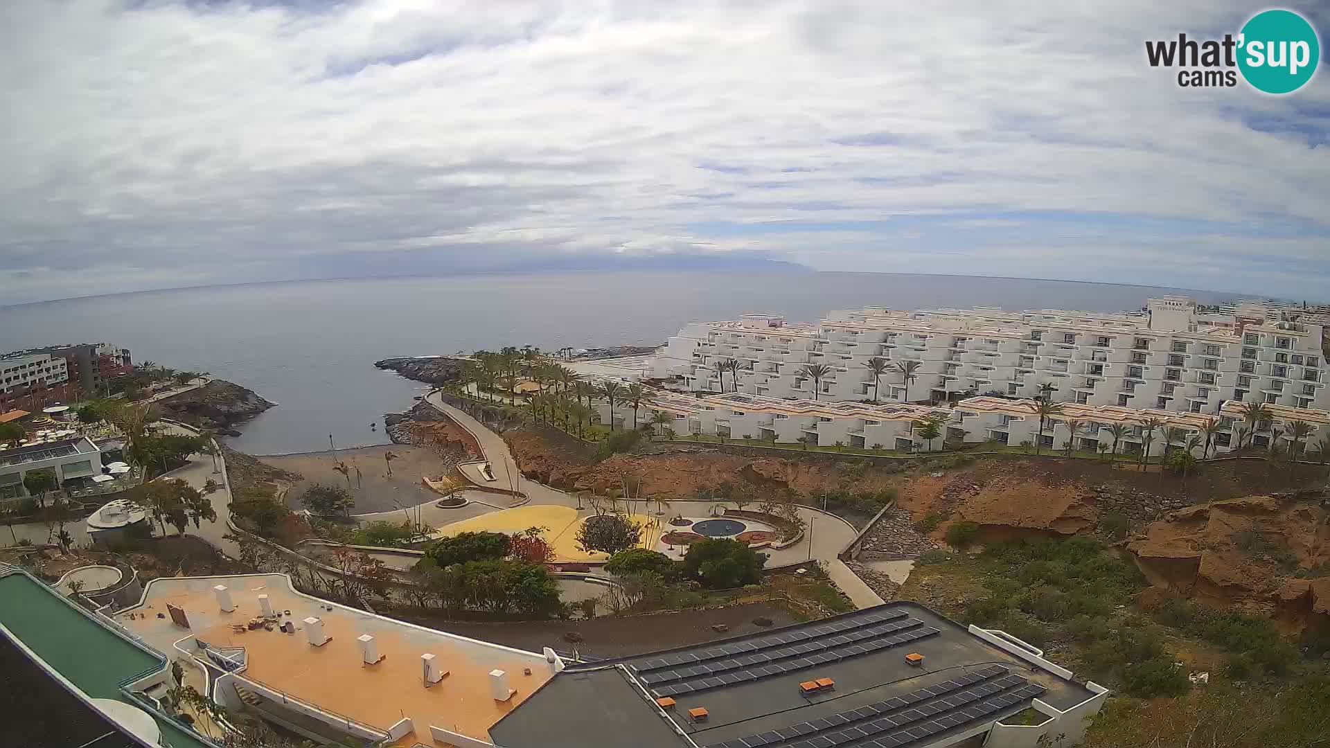 Web kamera uživo Playa de Las Galgas – Playa Paraiso – otok La Gomera – Costa Adeje – Tenerife