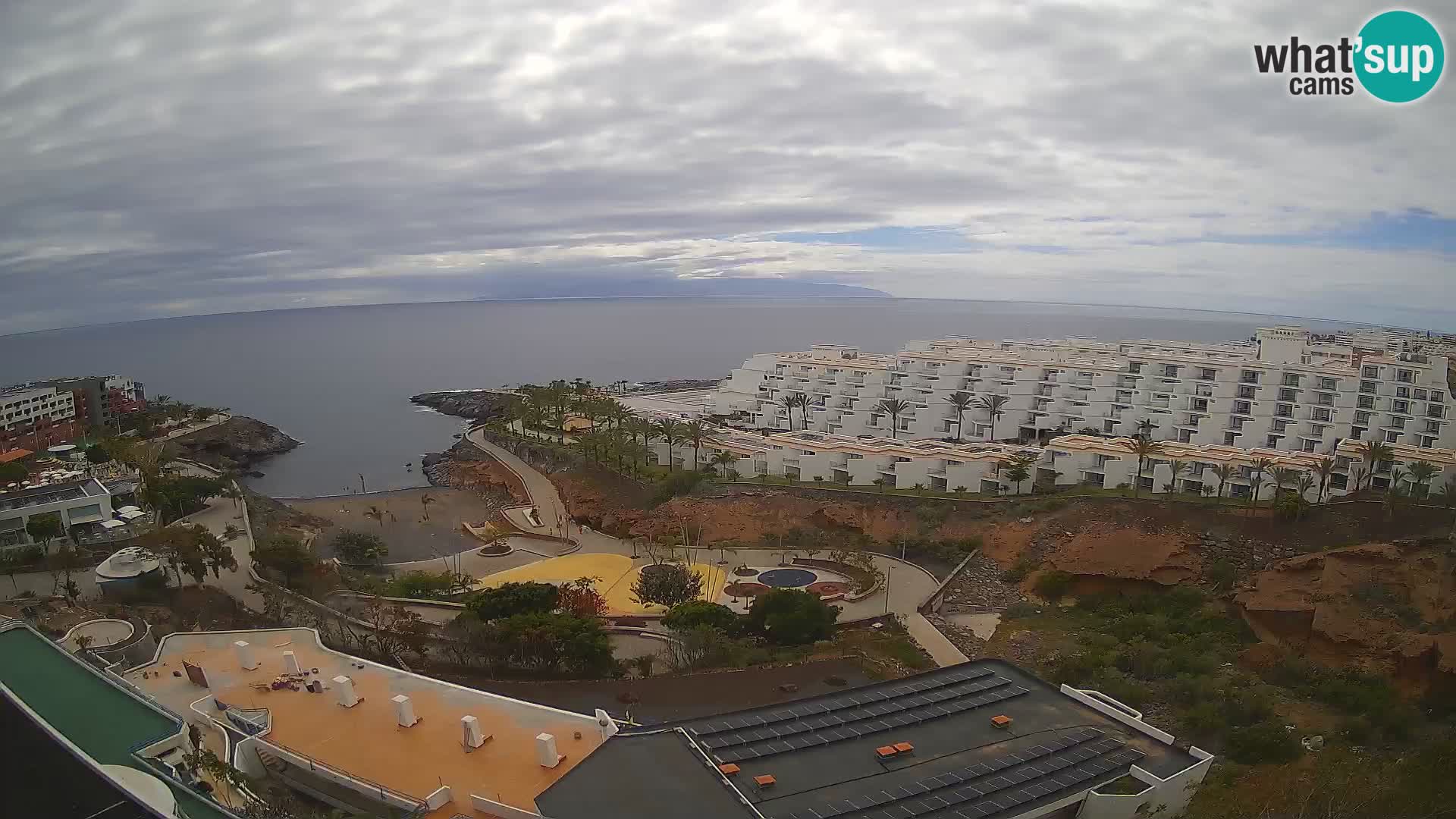 Live-Webcam Las Galgas Strand – Playa Paraiso – Insel La Gomera – Costa Adeje – Teneriffa