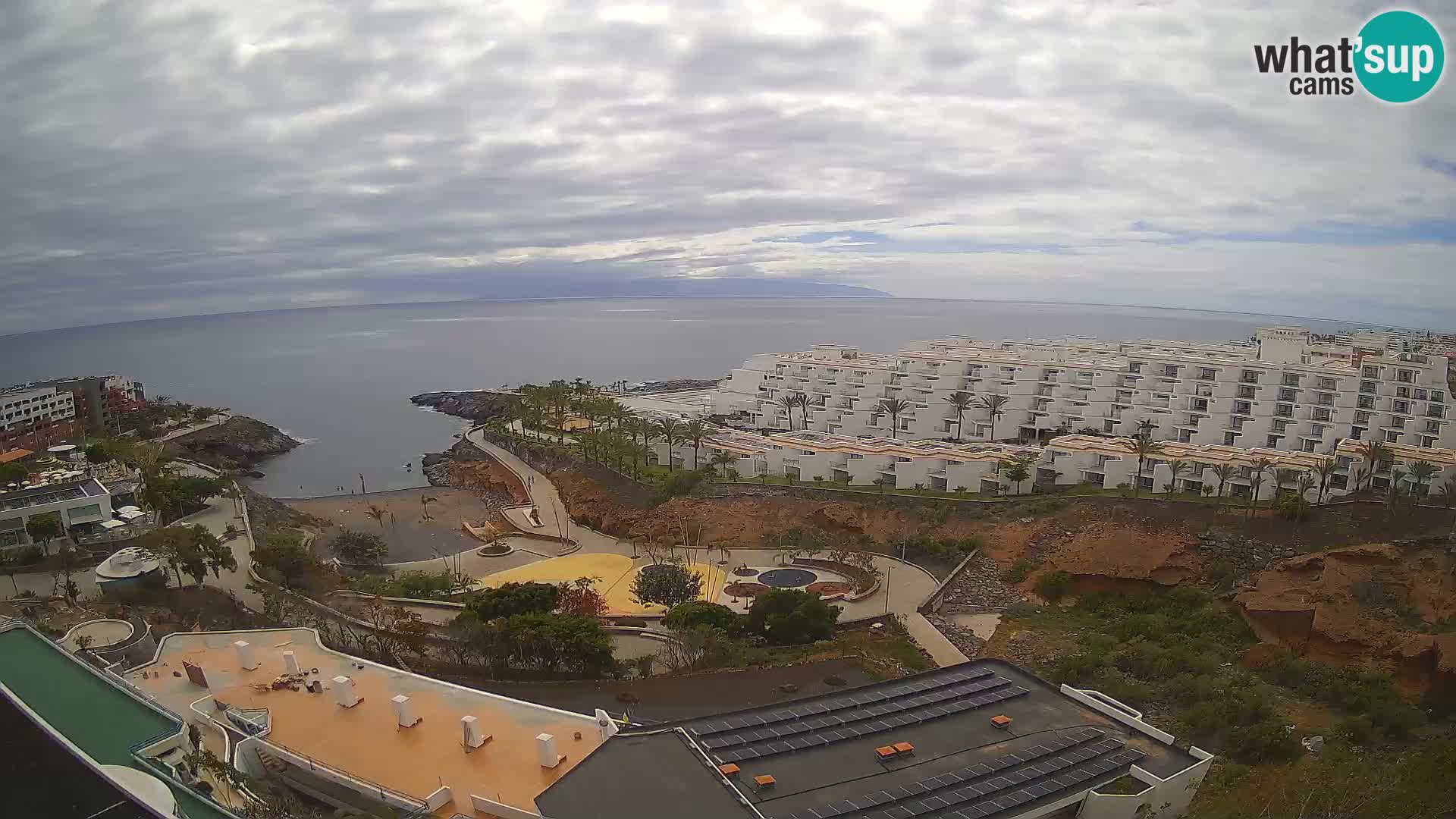Live-Webcam Las Galgas Strand – Playa Paraiso – Insel La Gomera – Costa Adeje – Teneriffa
