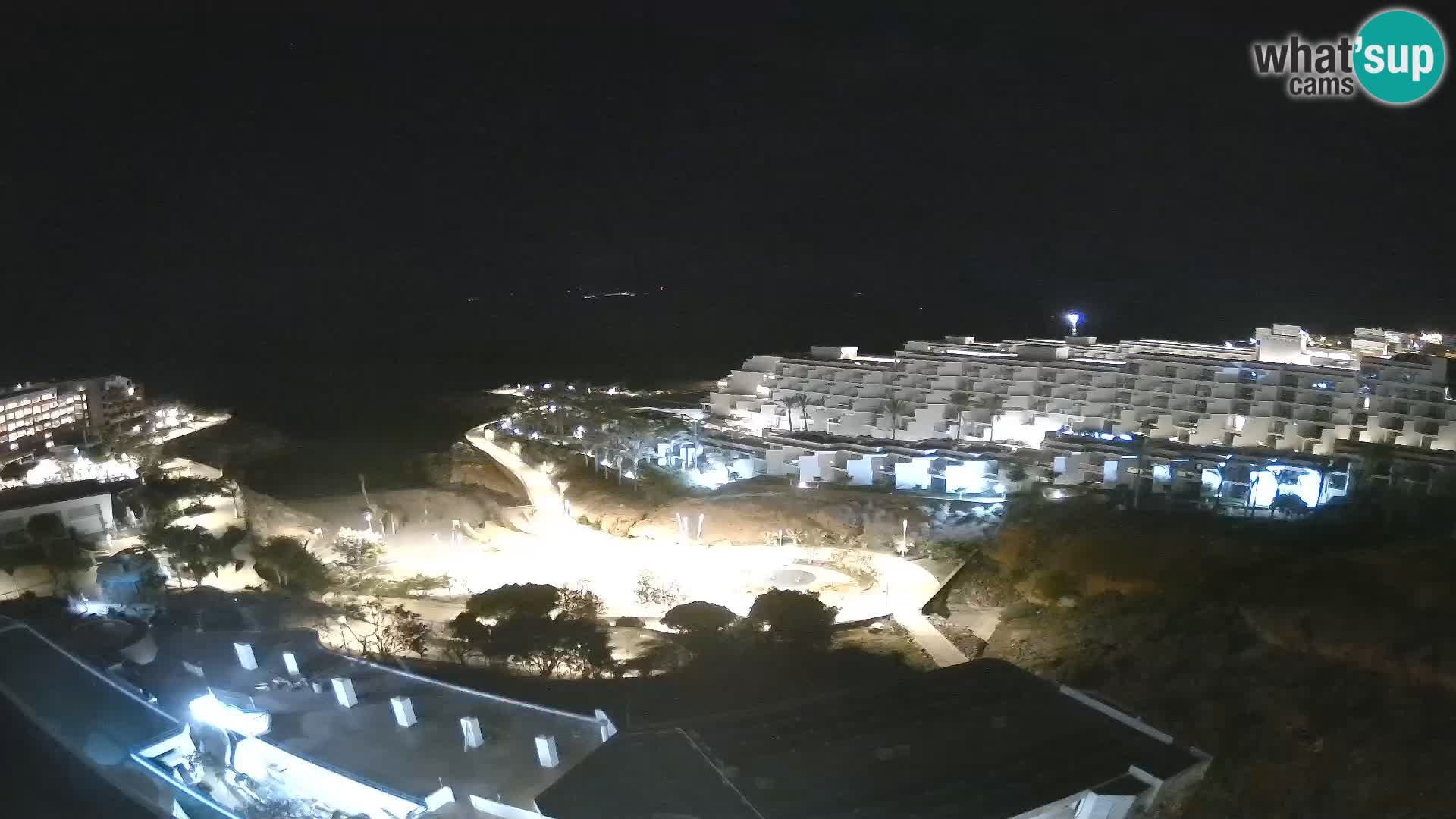 Live webcam Playa de Las Galgas – Playa Paraiso – La Gomera island – Adeje – Tenerife