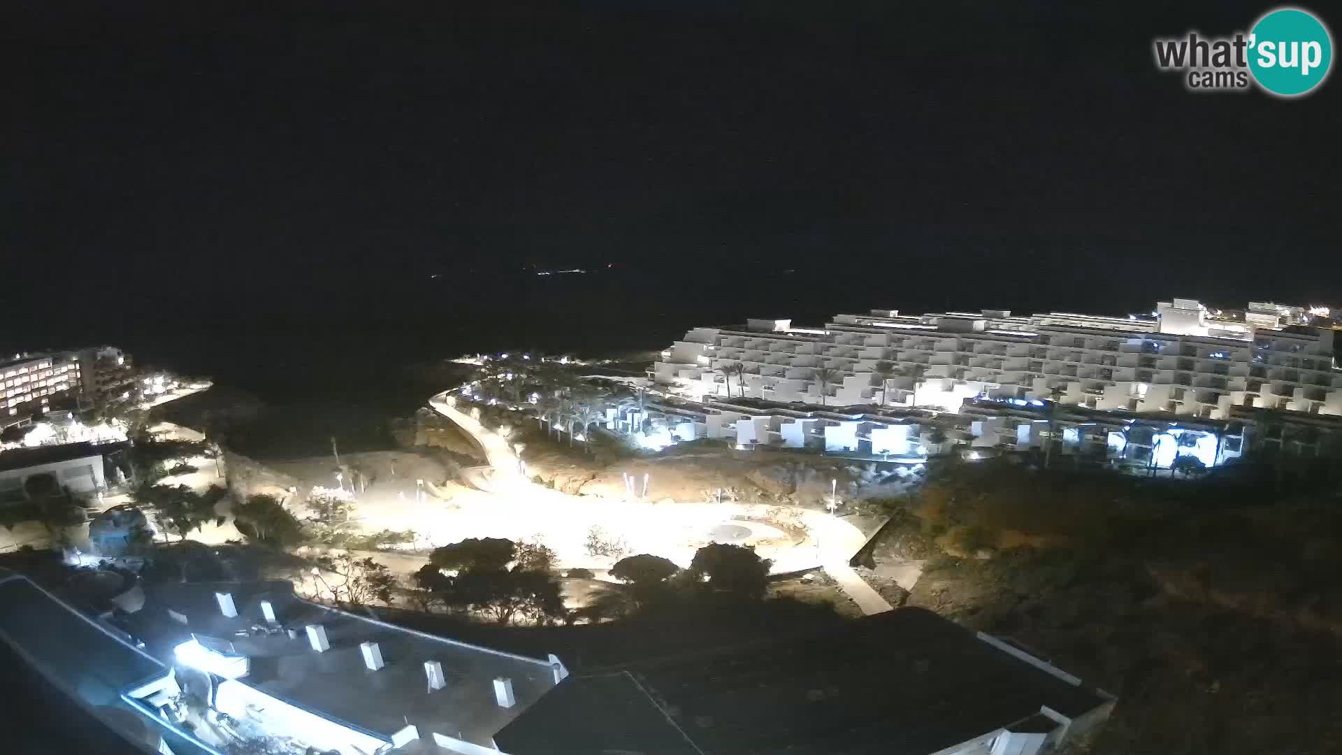Spletna kamera v živo Las Galgas plaža – Playa Paraiso – otok La Gomera – Costa Adeje – Tenerife