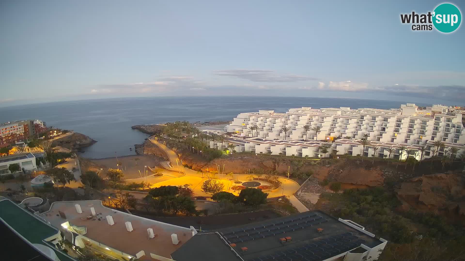 Live-Webcam Las Galgas Strand – Playa Paraiso – Insel La Gomera – Costa Adeje – Teneriffa