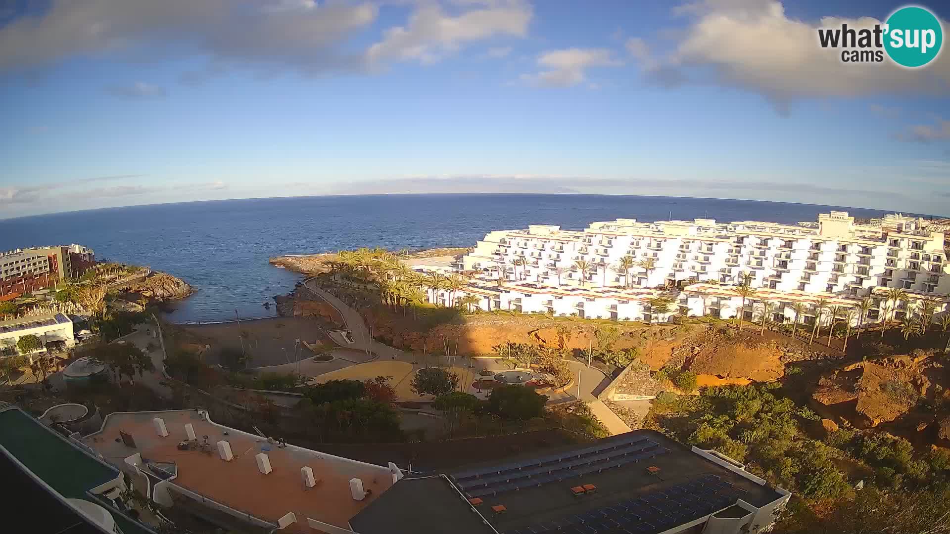 Webcam live spiaggia Las Galgas – Playa Paraiso – Isola La Gomera – Costa Adeje – Tenerife