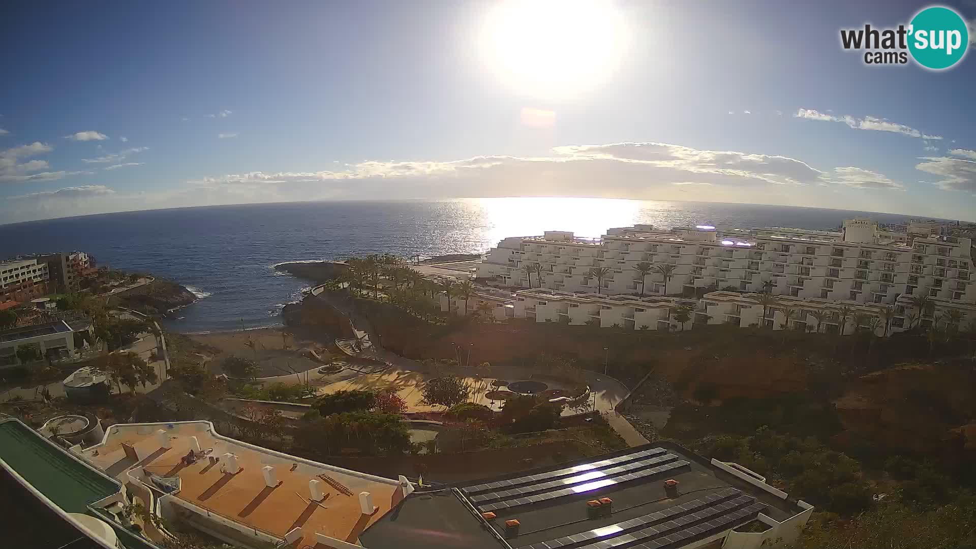 Webcam en direct Playa de Las Galgas – Playa Paraiso – île de La Gomera – Costa Adeje – Tenerife