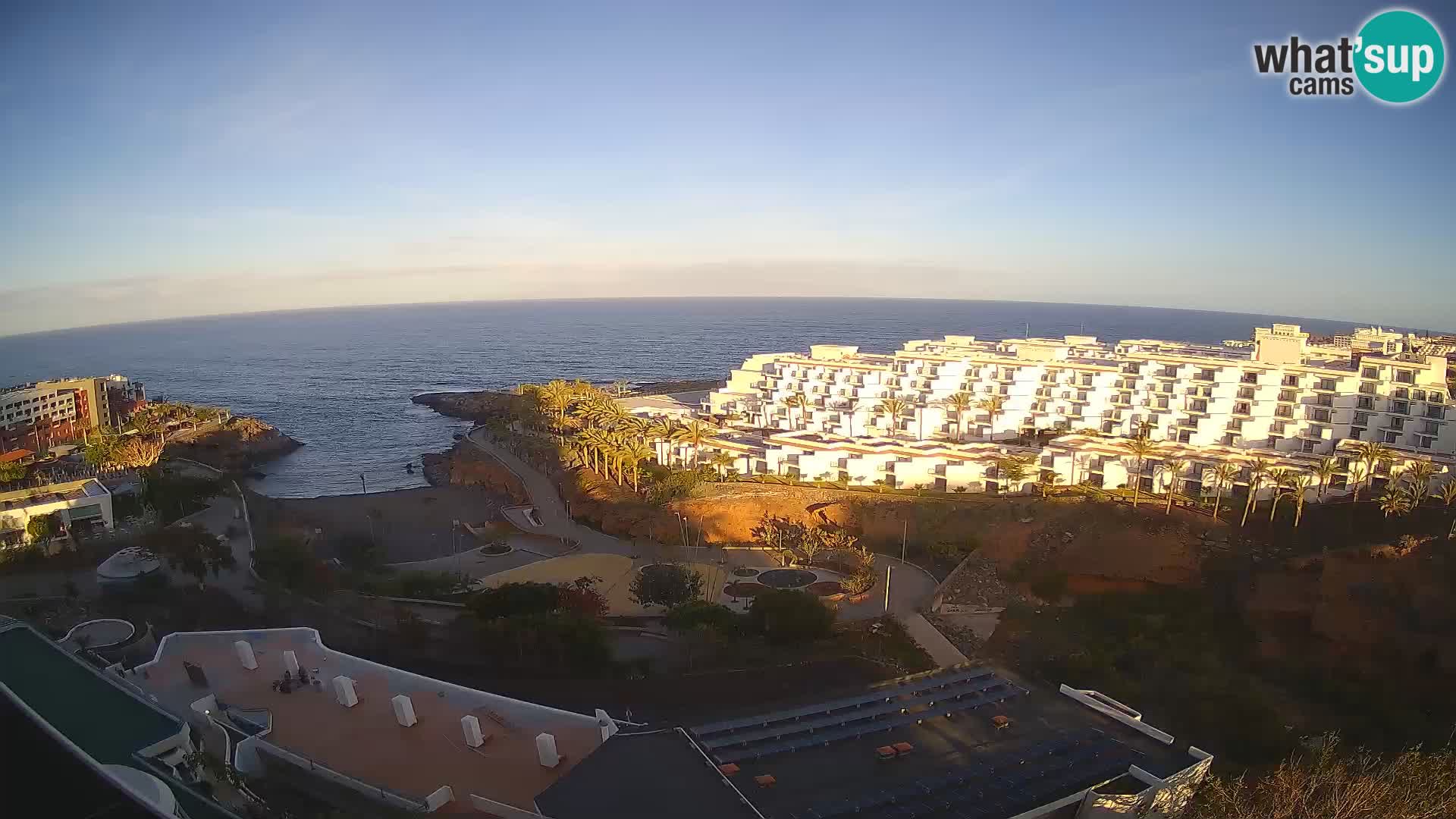 Webcam live spiaggia Las Galgas – Playa Paraiso – Isola La Gomera – Costa Adeje – Tenerife