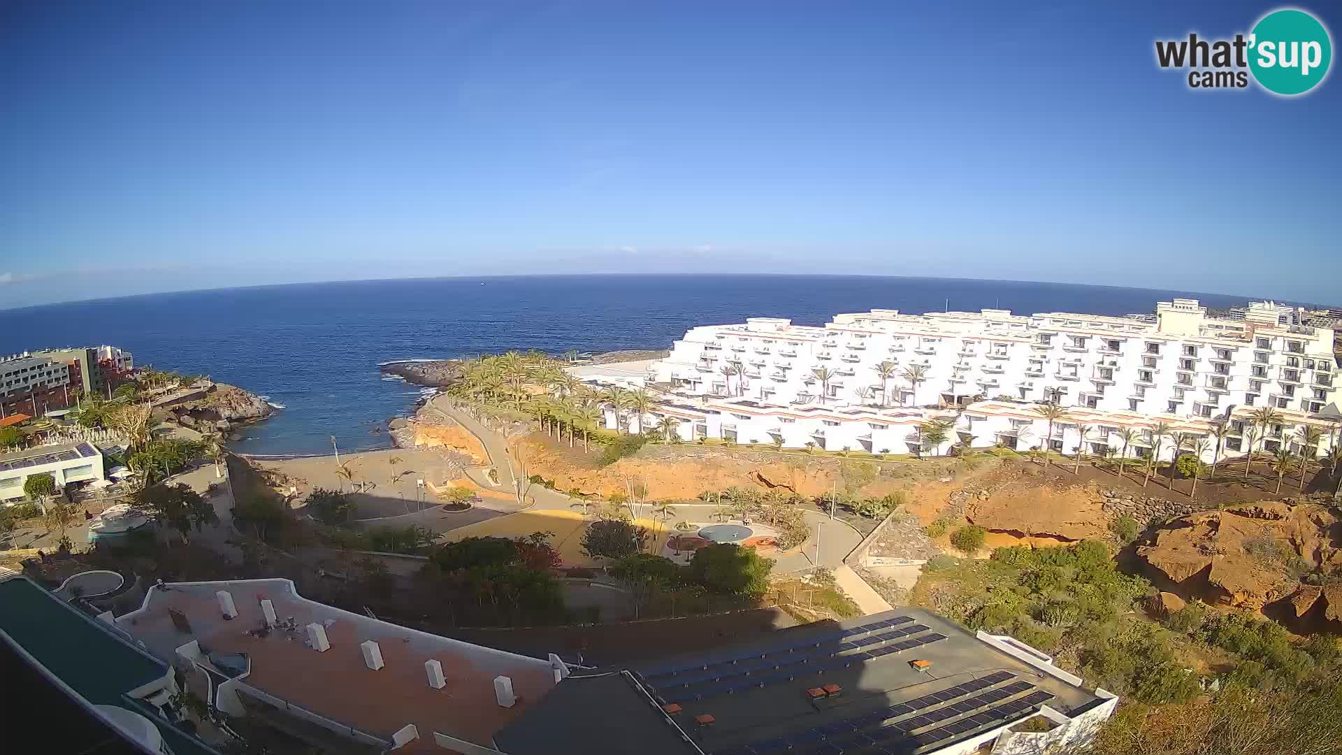 Live-Webcam Las Galgas Strand – Playa Paraiso – Insel La Gomera – Costa Adeje – Teneriffa