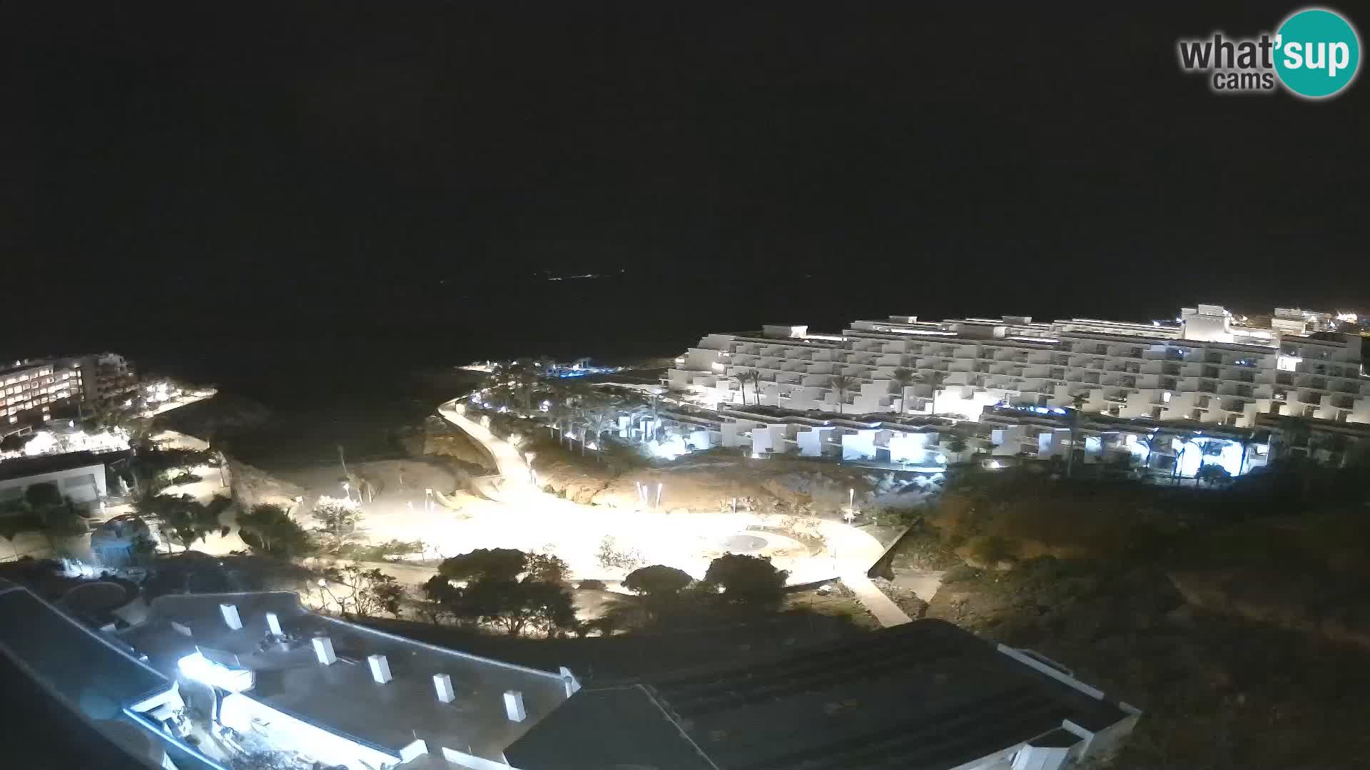 Live webcam Playa de Las Galgas – Playa Paraiso – La Gomera island – Adeje – Tenerife
