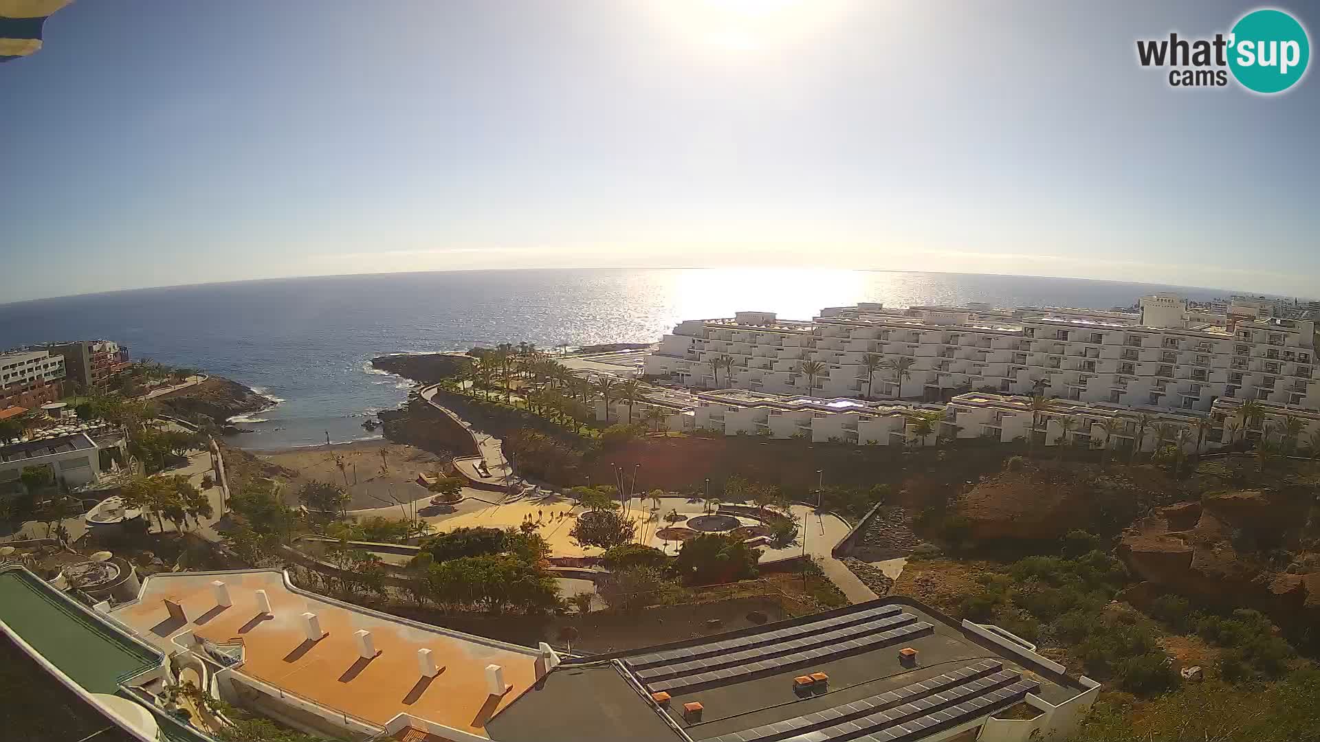 Live-Webcam Las Galgas Strand – Playa Paraiso – Insel La Gomera – Costa Adeje – Teneriffa