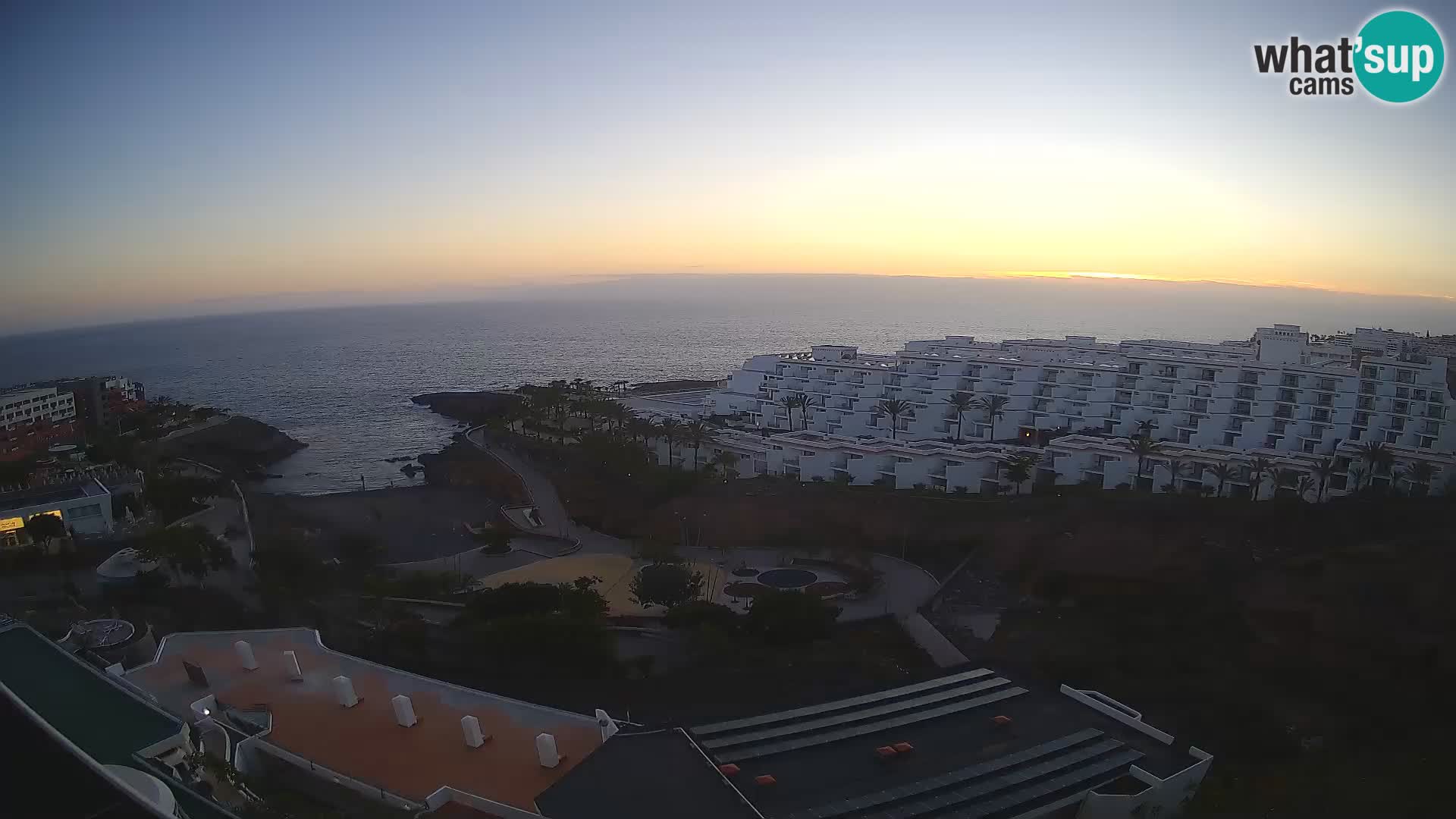 Web kamera uživo Playa de Las Galgas – Playa Paraiso – otok La Gomera – Costa Adeje – Tenerife
