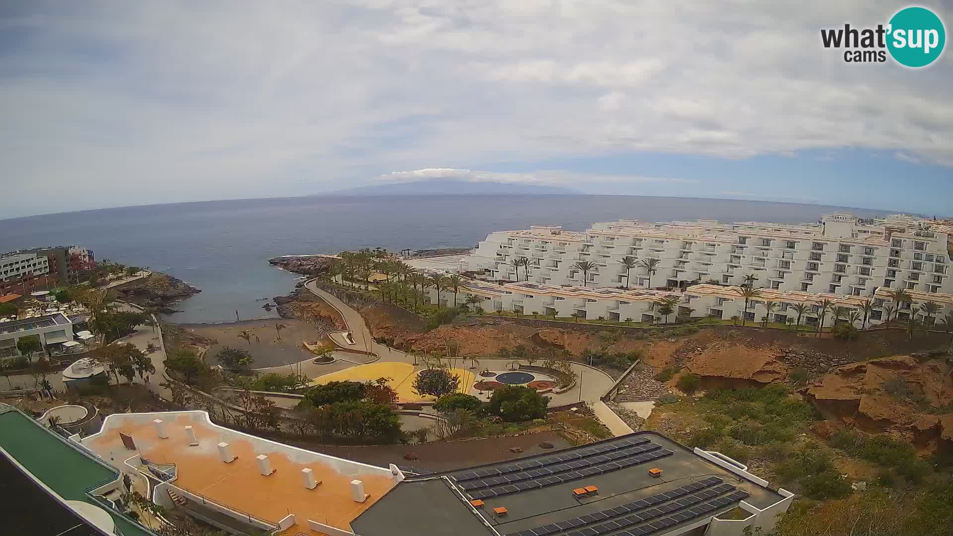 Webcam live spiaggia Las Galgas – Playa Paraiso – Isola La Gomera – Costa Adeje – Tenerife