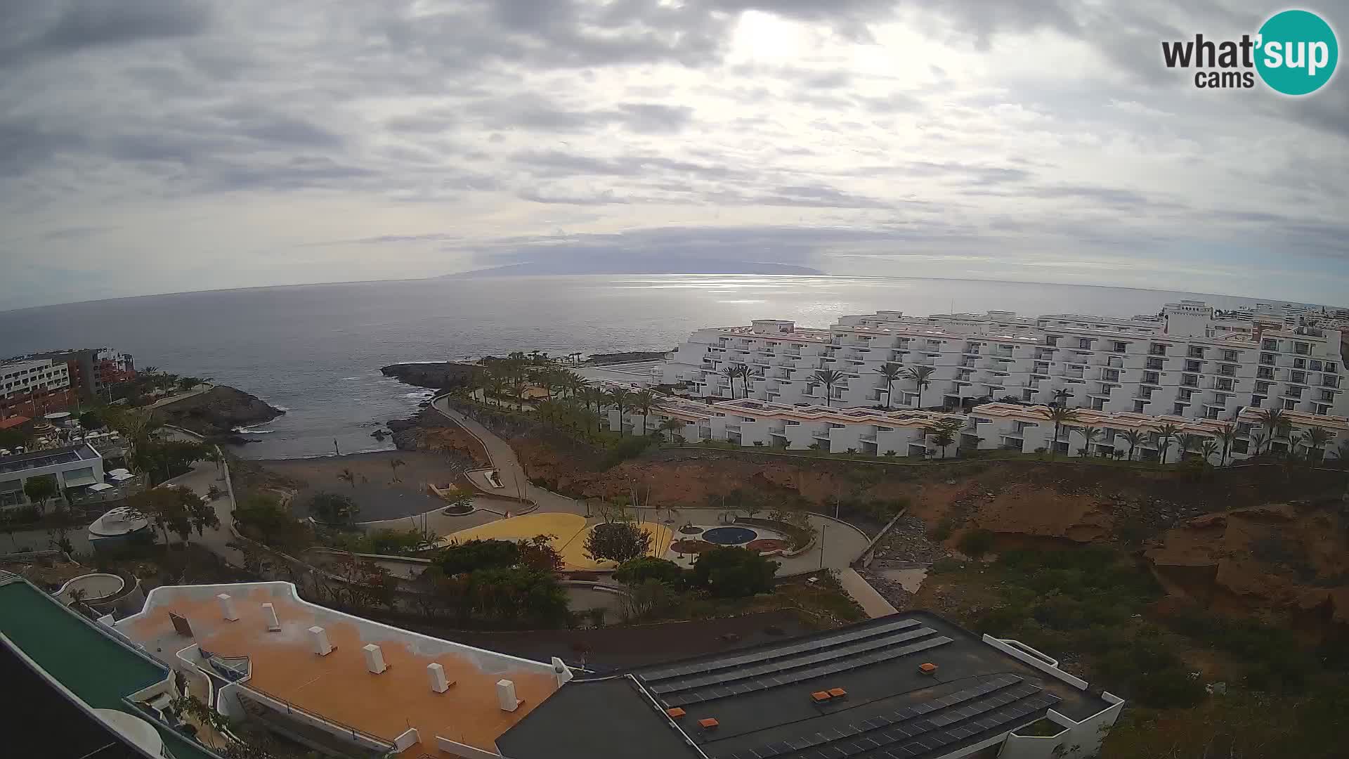 Live-Webcam Las Galgas Strand – Playa Paraiso – Insel La Gomera – Costa Adeje – Teneriffa