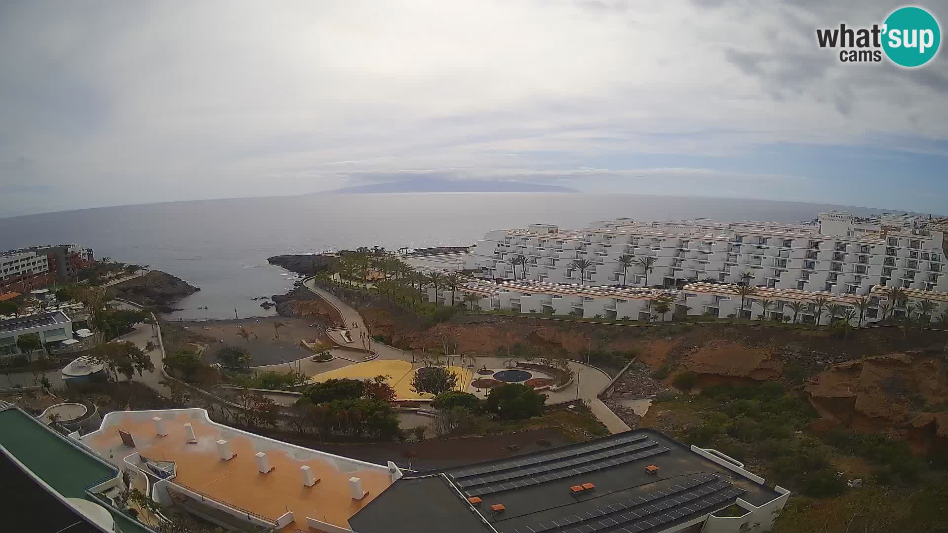 Live-Webcam Las Galgas Strand – Playa Paraiso – Insel La Gomera – Costa Adeje – Teneriffa