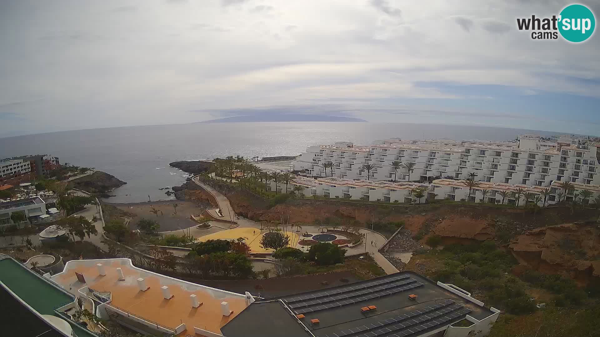 Webcam live spiaggia Las Galgas – Playa Paraiso – Isola La Gomera – Costa Adeje – Tenerife